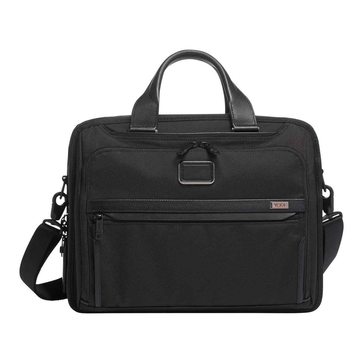 TUMI Alpha Organizer Brief Aktentasche, Schwarz