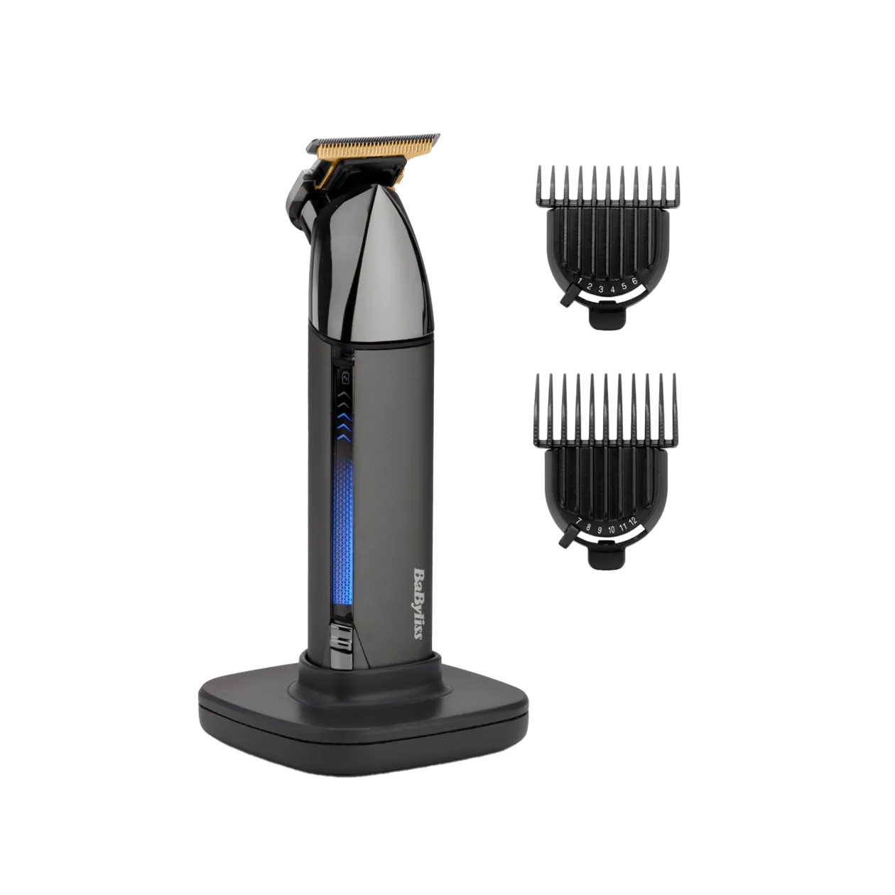 BaByliss Super-X Metal Barttrimmer, Schwarz