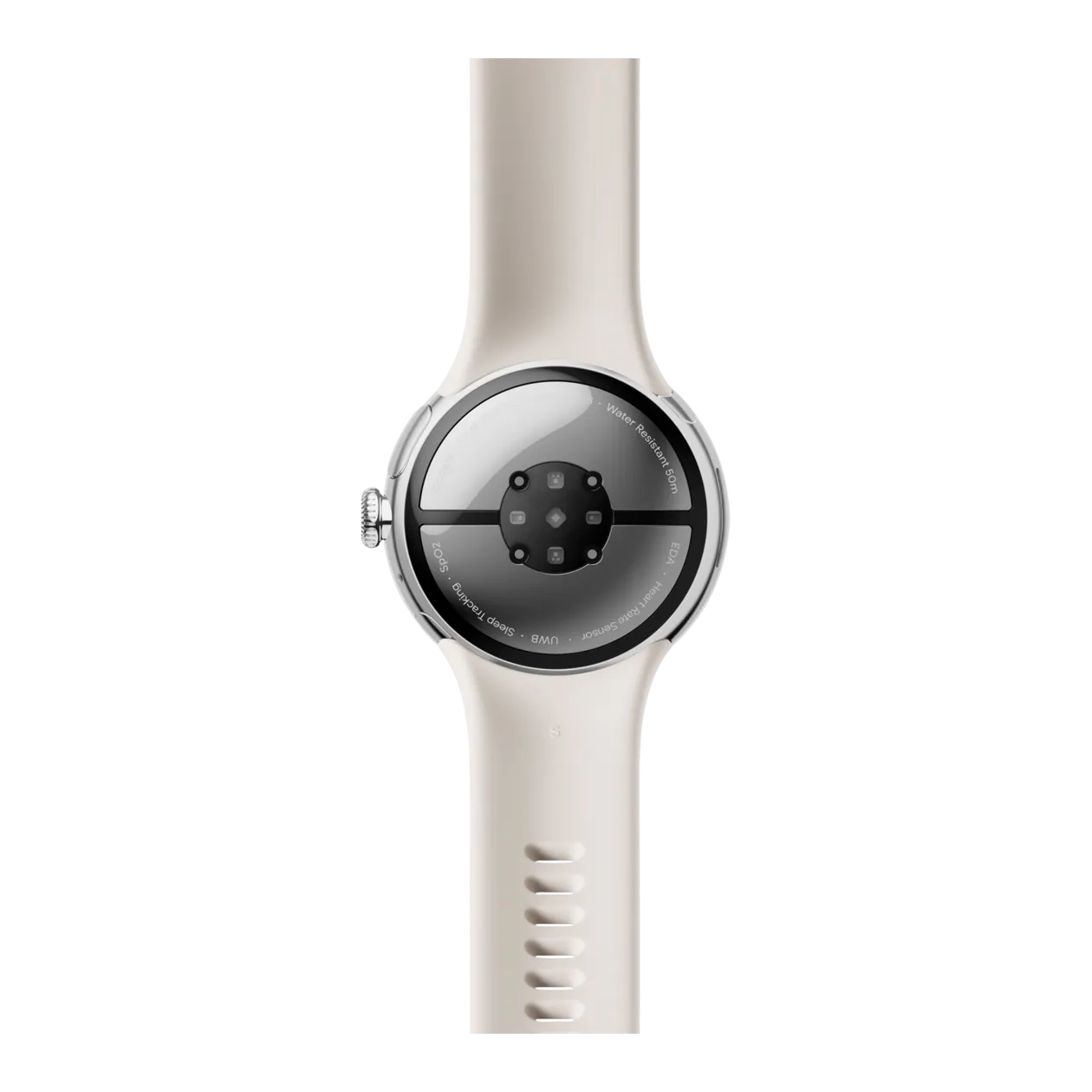 Google Pixel Watch™ 3 Wi-Fi Montre connectée, 41 mm, Silver/Porcelain