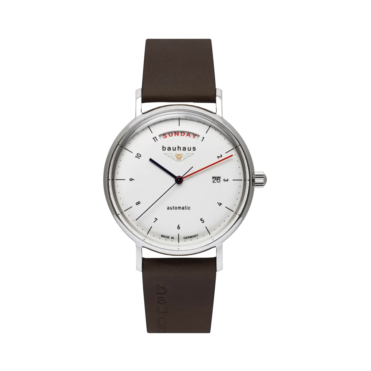 Bauhaus Classic 21621 Watch, Silver-coloured/Silver-white