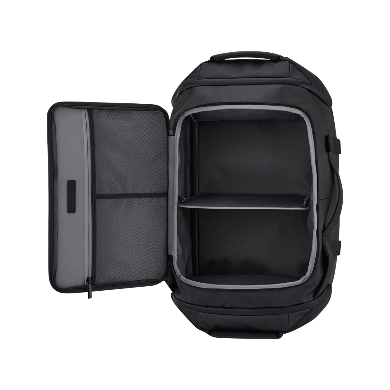 Kapten & Son Lisbon Duffle Backpack/Holdall, All Black