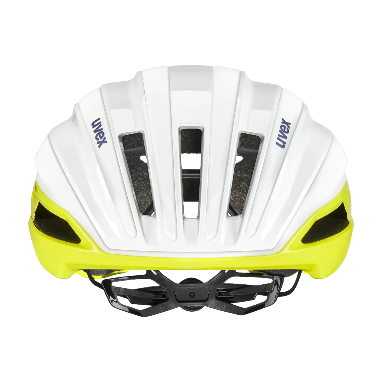 uvex surge aero MIPS Casco da bicicletta, 59-61 cm, bianco/giallo Team Edition