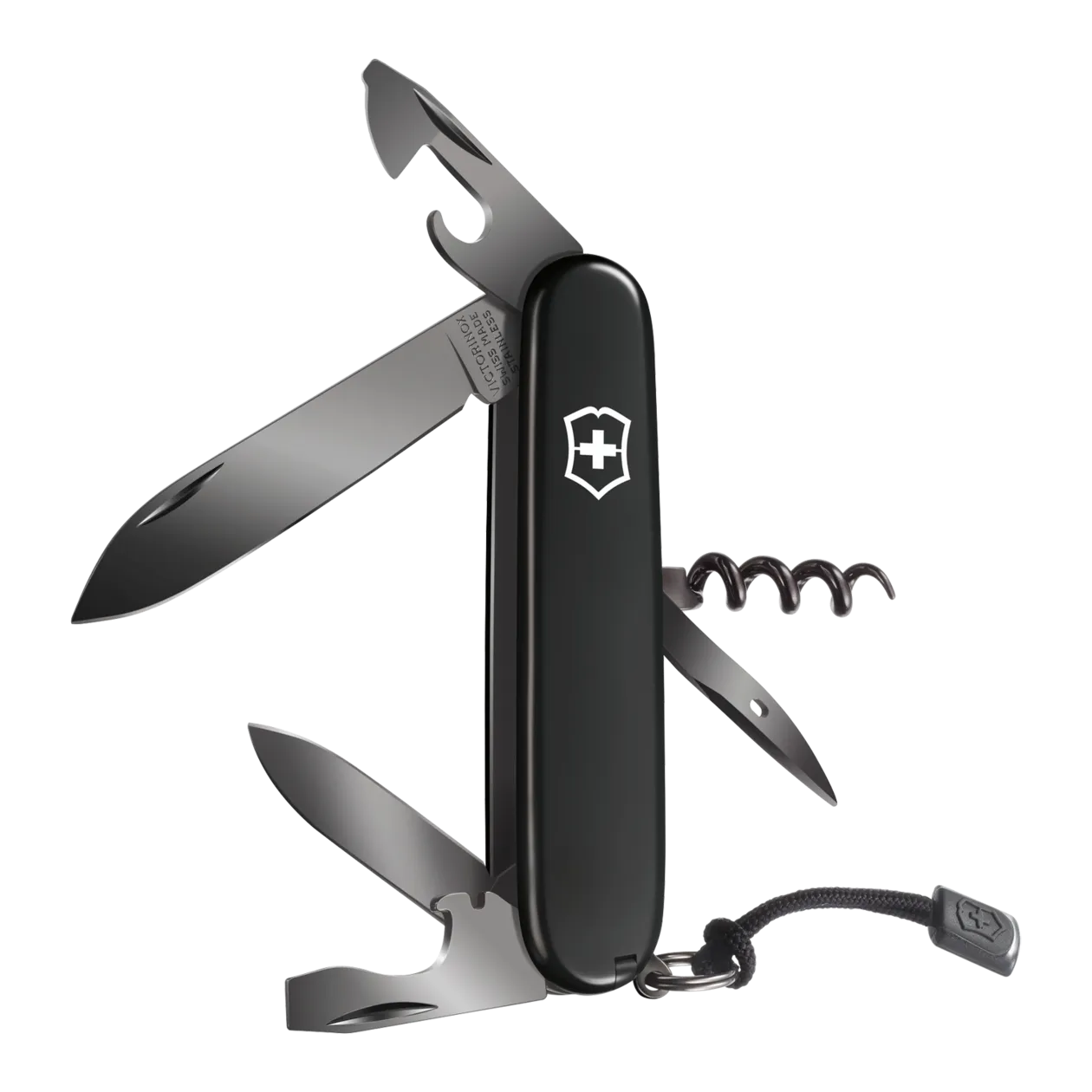 Victorinox Spartan Pocket Knife, Onyx Black