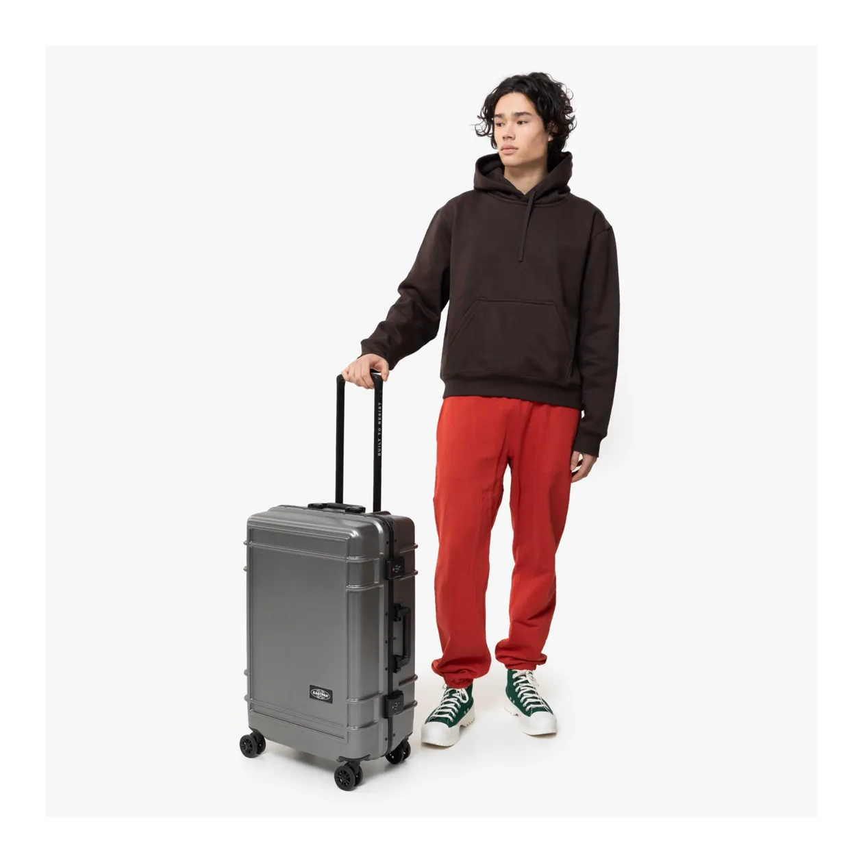 Eastpak Resist'r Case M Reisetrolley, Silberfarben