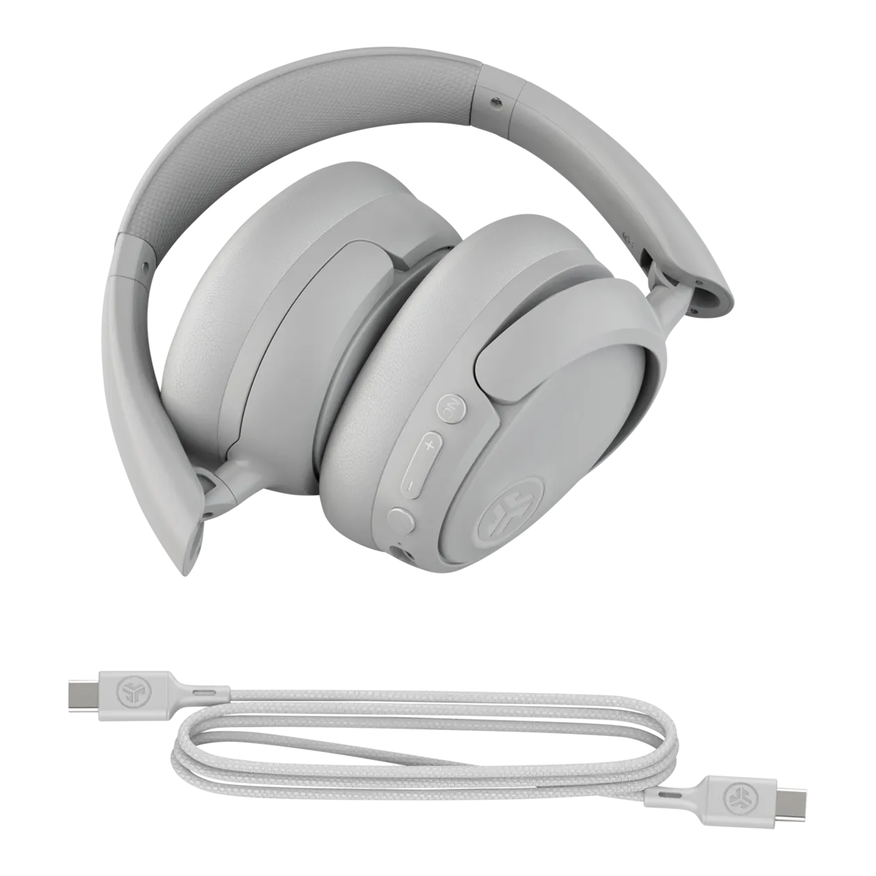 JLab JBuds LUX ANC Over Ear casque audio, Cloud White