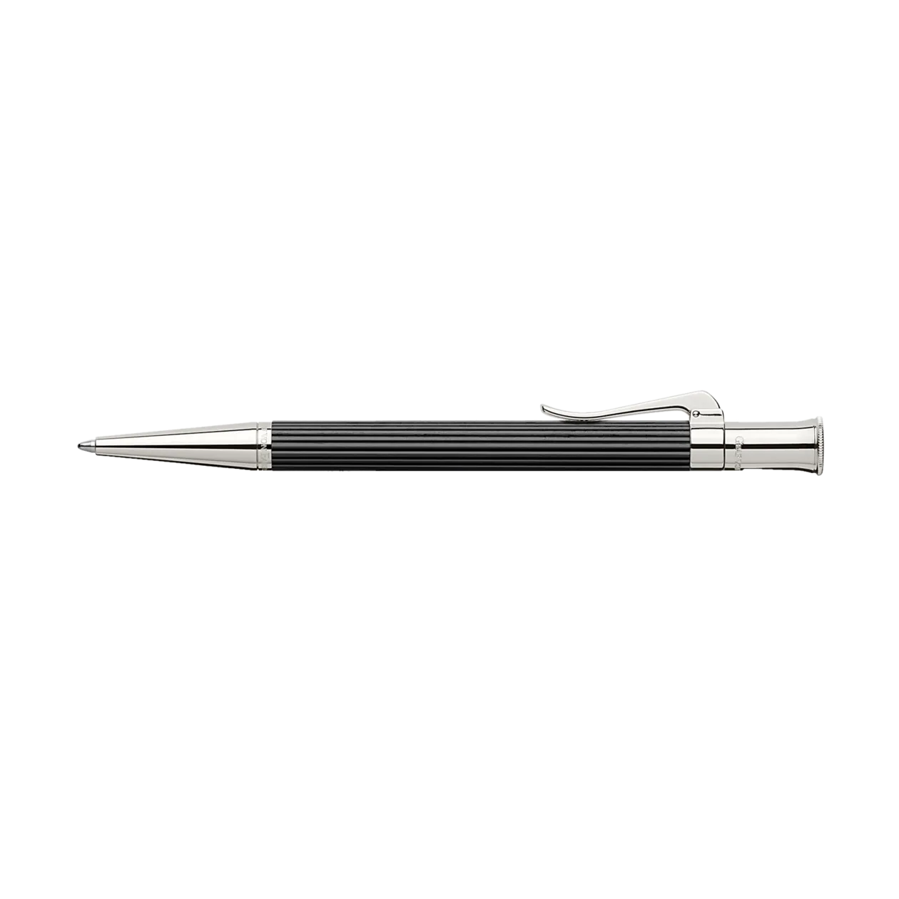 Graf von Faber-Castell Classic Stylo-bille ébène, noir/platiné