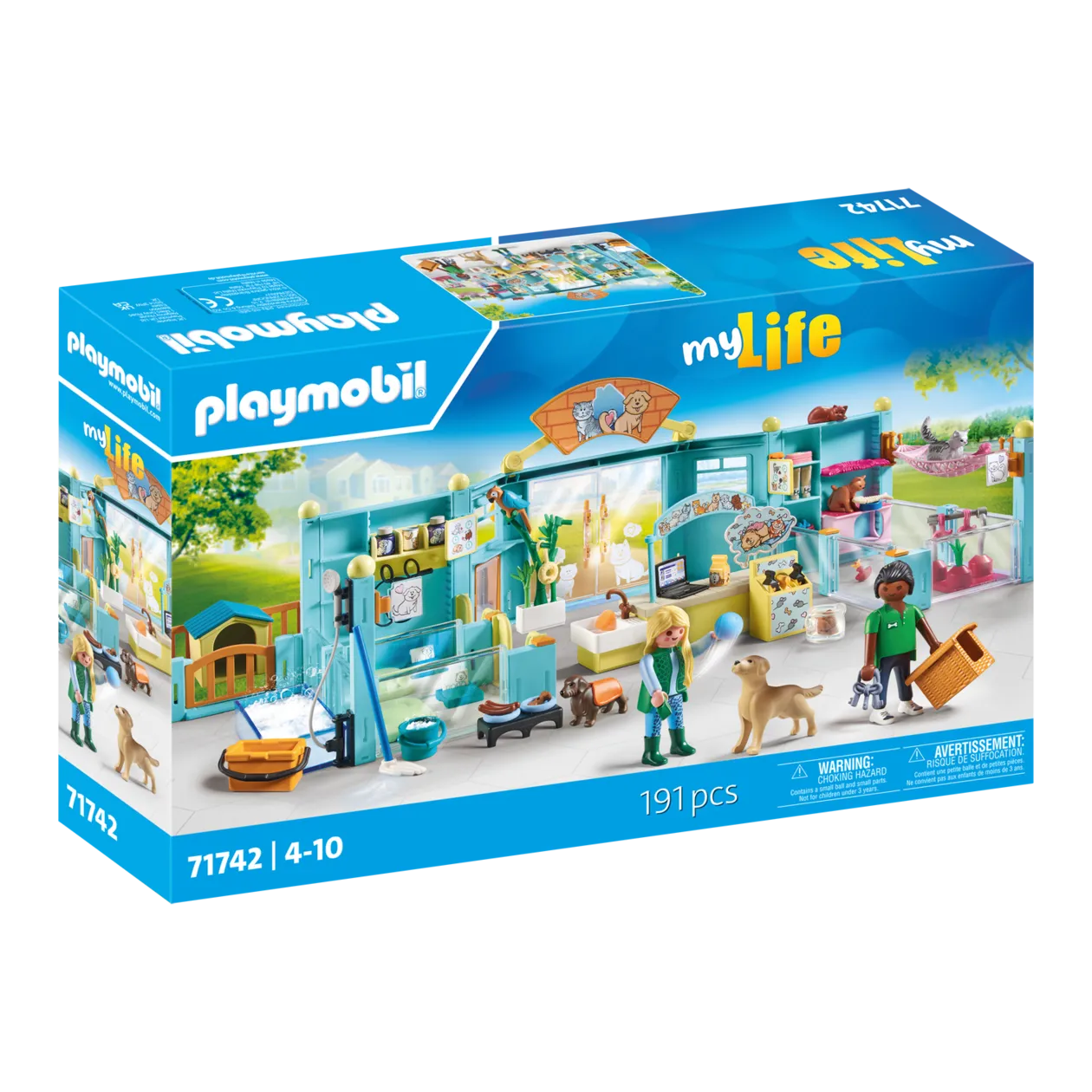 PLAYMOBIL® 71742 Animal Hotel Playset