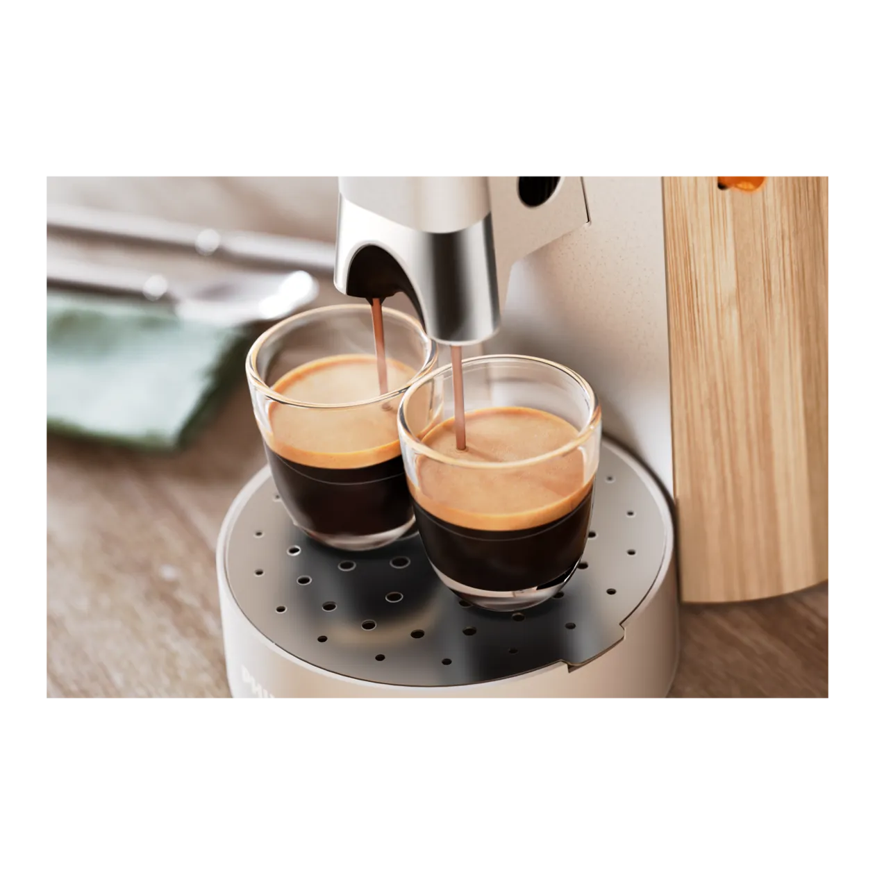 Philips SENSEO® Select Kaffeepadmaschine, Weiß