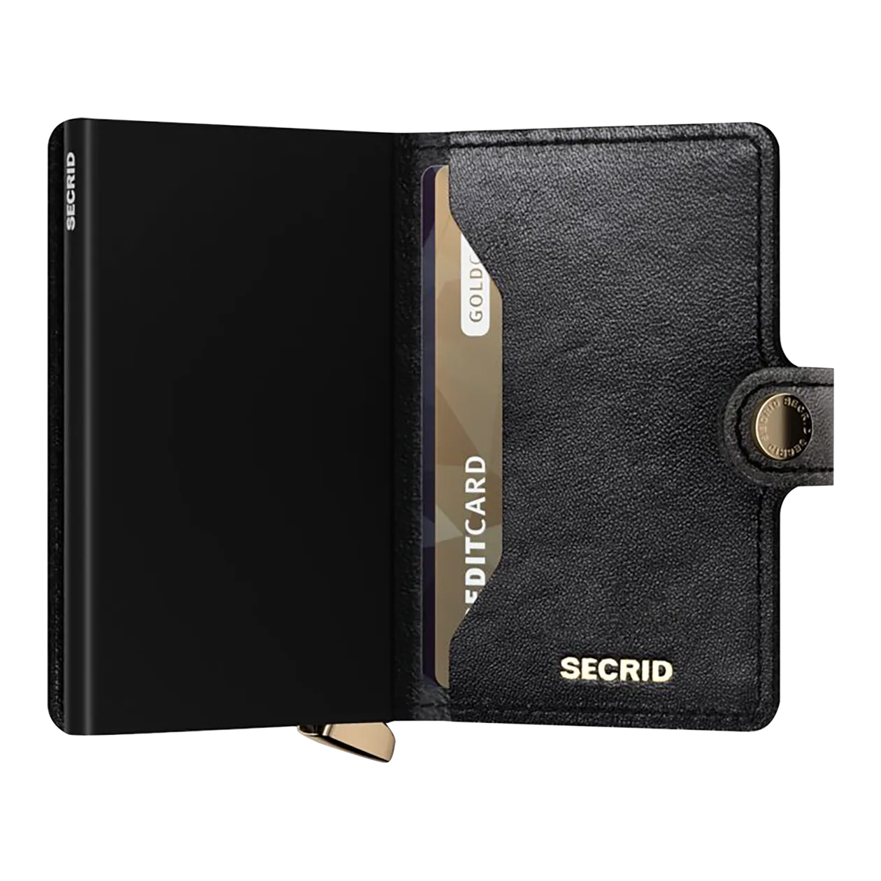 Secrid Miniwallet Emboss Diamond Wallet, Black