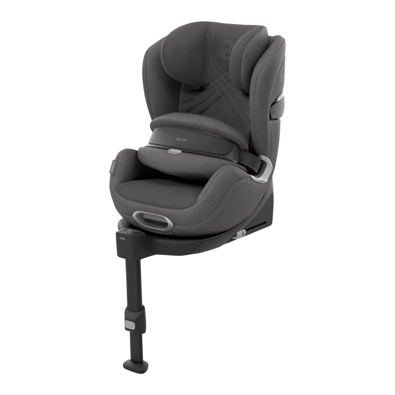 CYBEX Anoris T2 i-Size Plus Child Car Seat, Mirage Grey / Grey