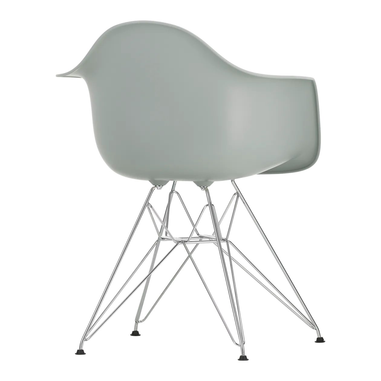 Vitra Eames Plastic Armchair DAR chaise, gris clair