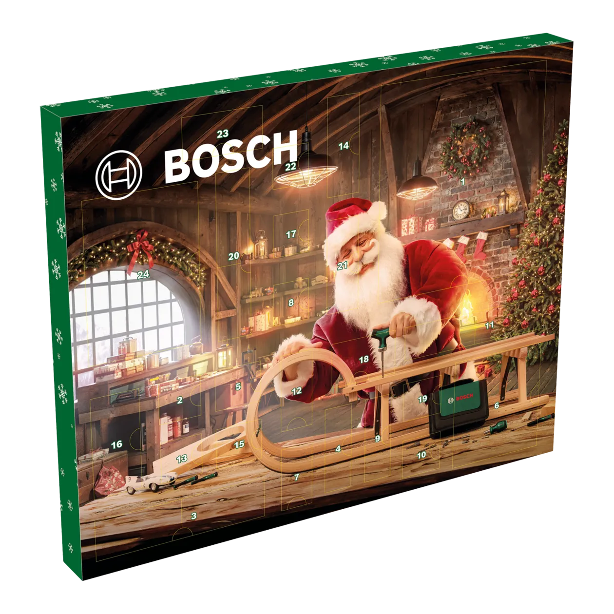 Bosch Advent Calendar 2024, Classic Green