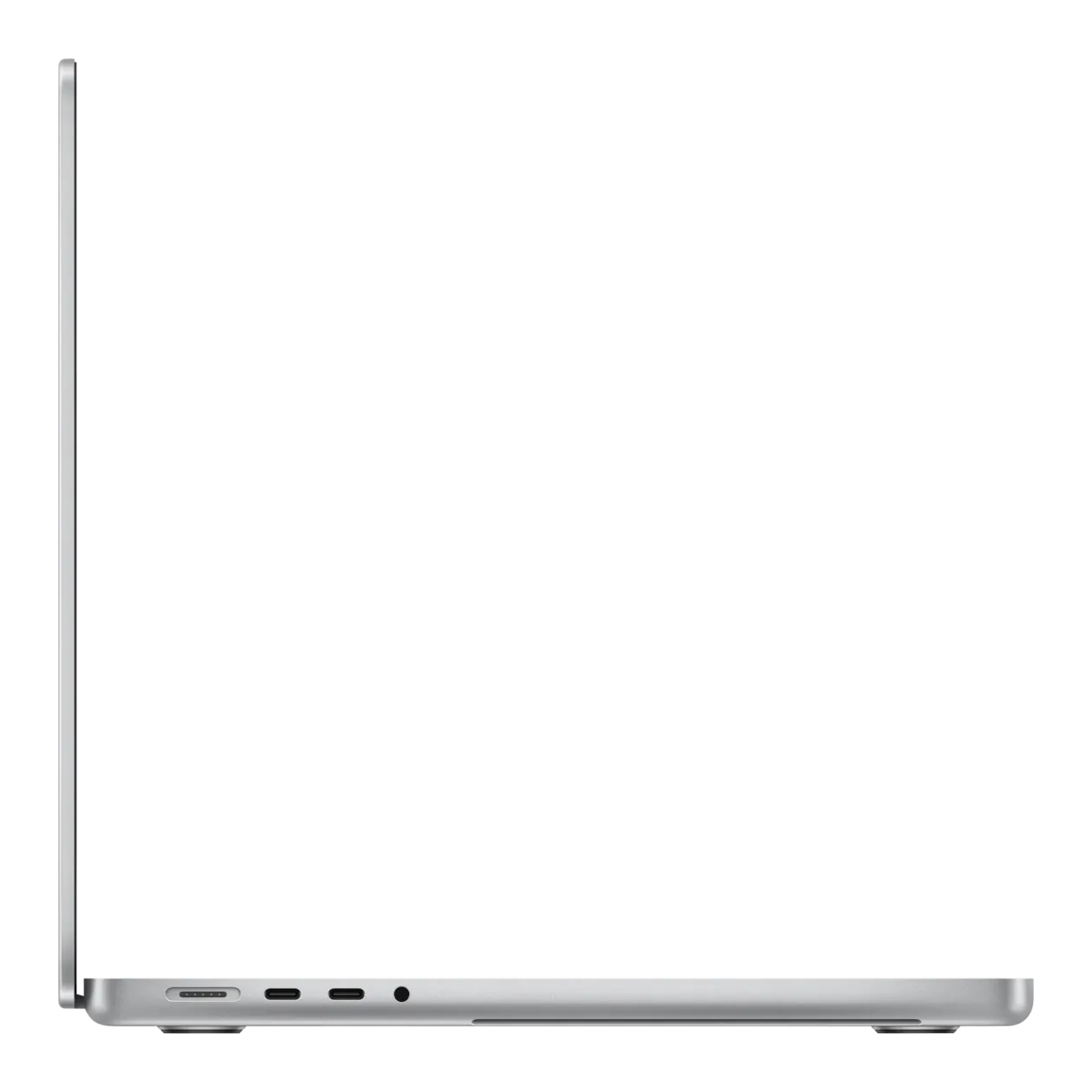 Apple MacBook Pro 14″ Notebook, 512 GB, memoria di lavoro da 16 GB, toni argento