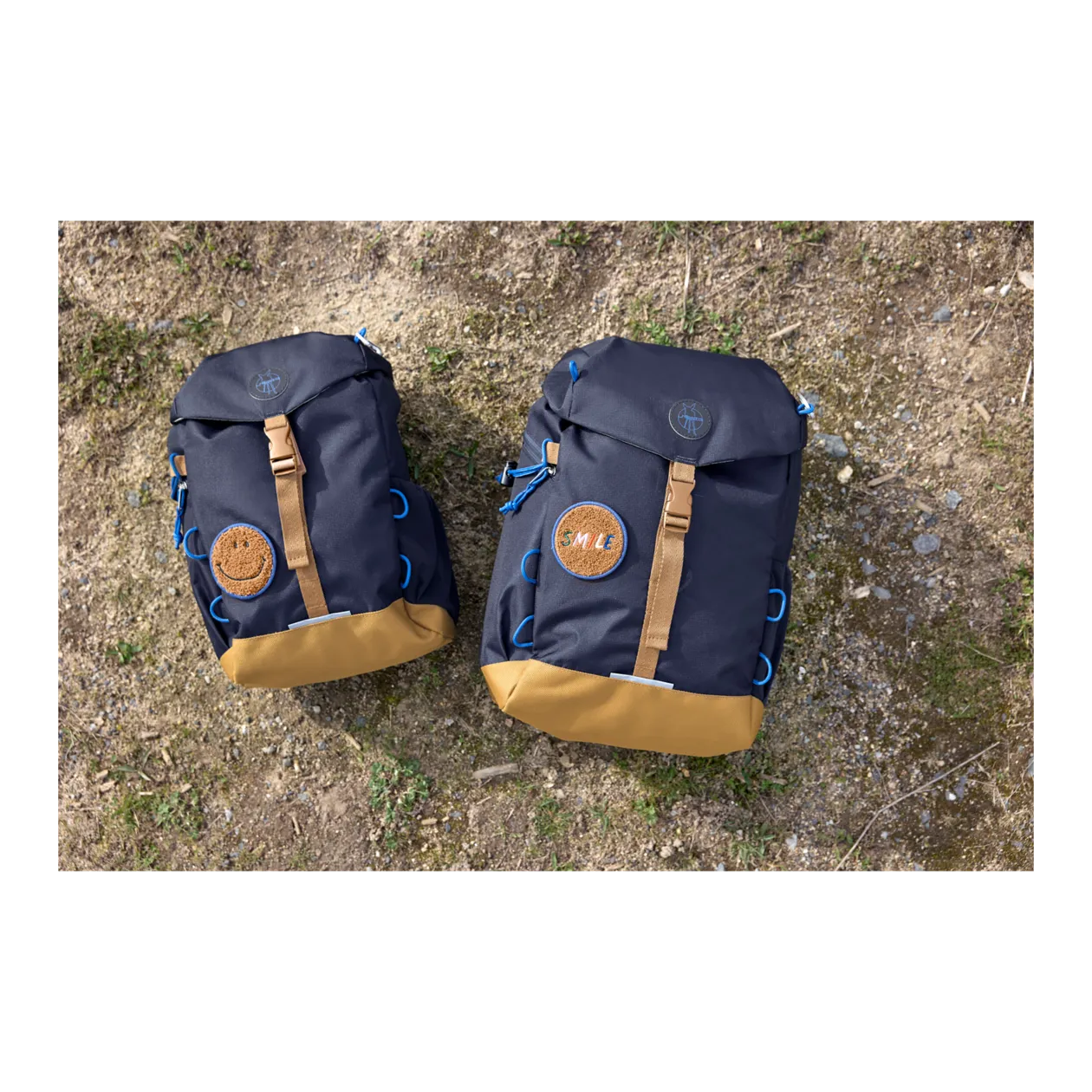 LÄSSIG Little Gang Mini Outdoor Children's Backpack, Navy