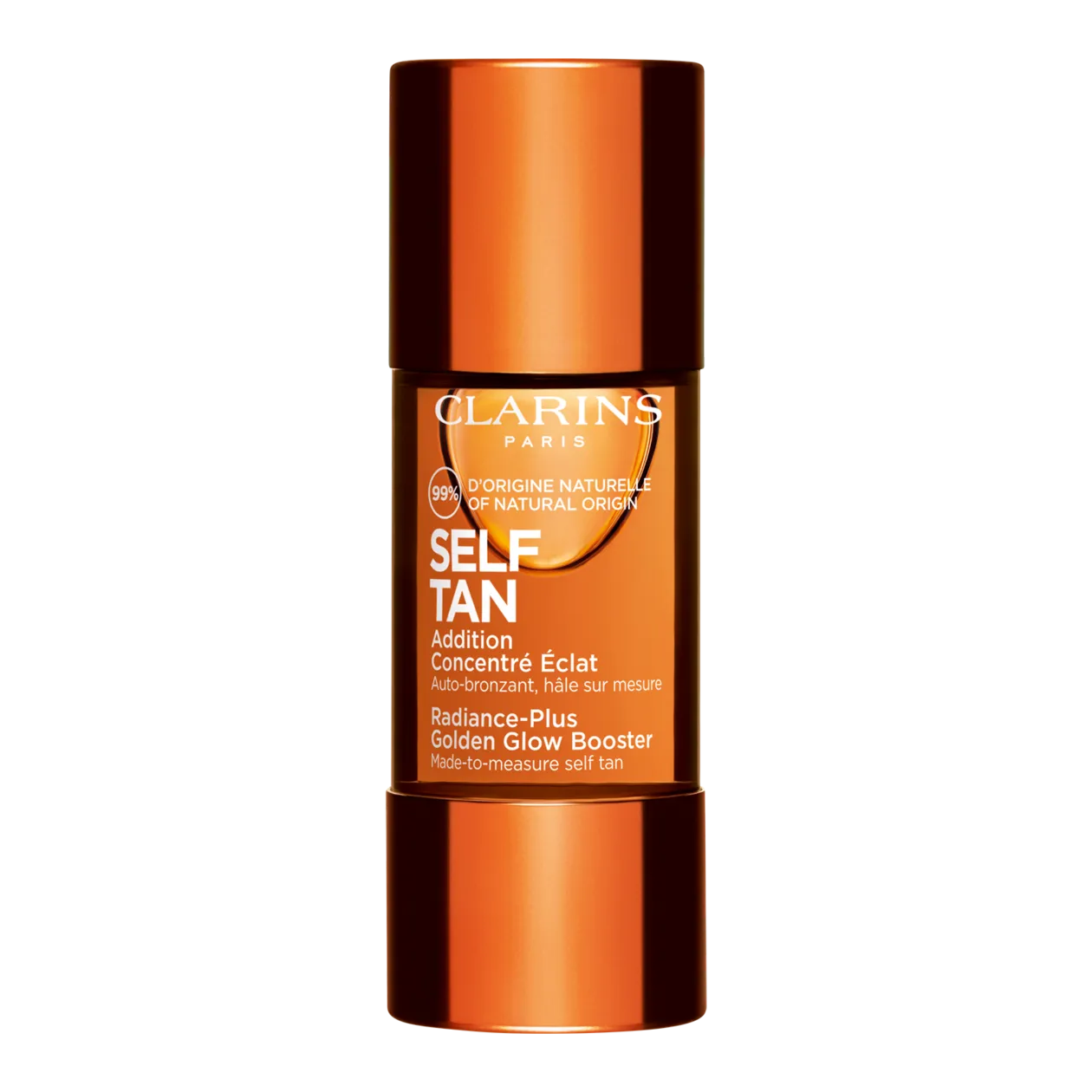 Clarins Self Tan Radiance-Plus Golden Glow Booster Concentré autobronzant, 15 ml