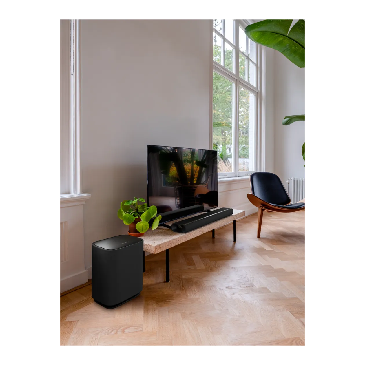 Harman Kardon Enchant Sub 2 aktiver Subwoofer, Schwarz