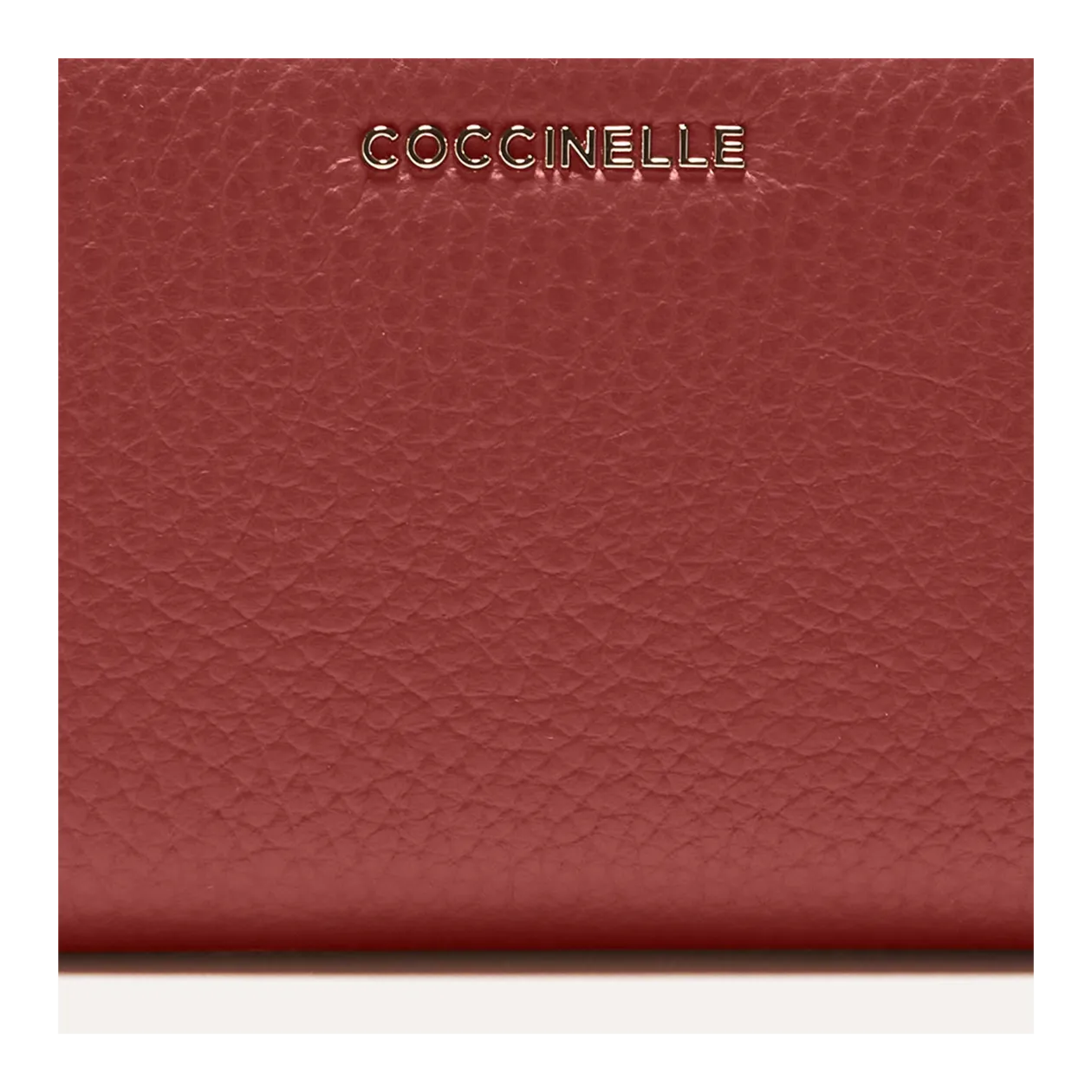 Coccinelle METALLIC SOFT Portefeuille, petit, Brandy