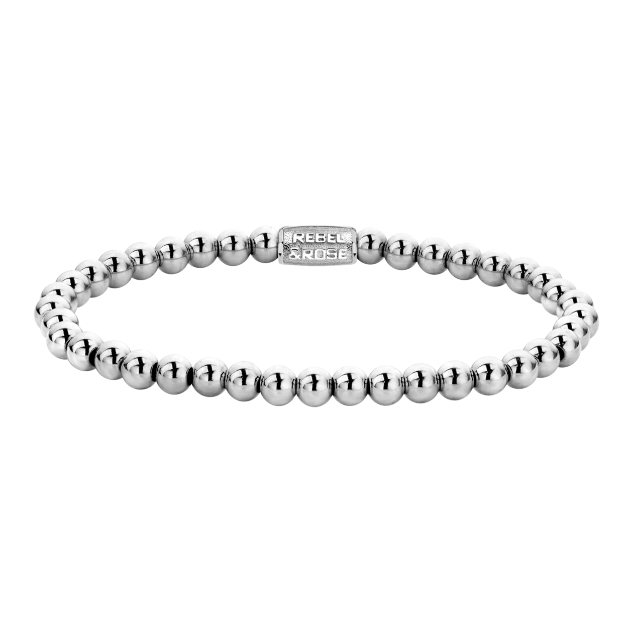 Rebel & Rose Silver Shine Bracelet pour femme, S, argenté