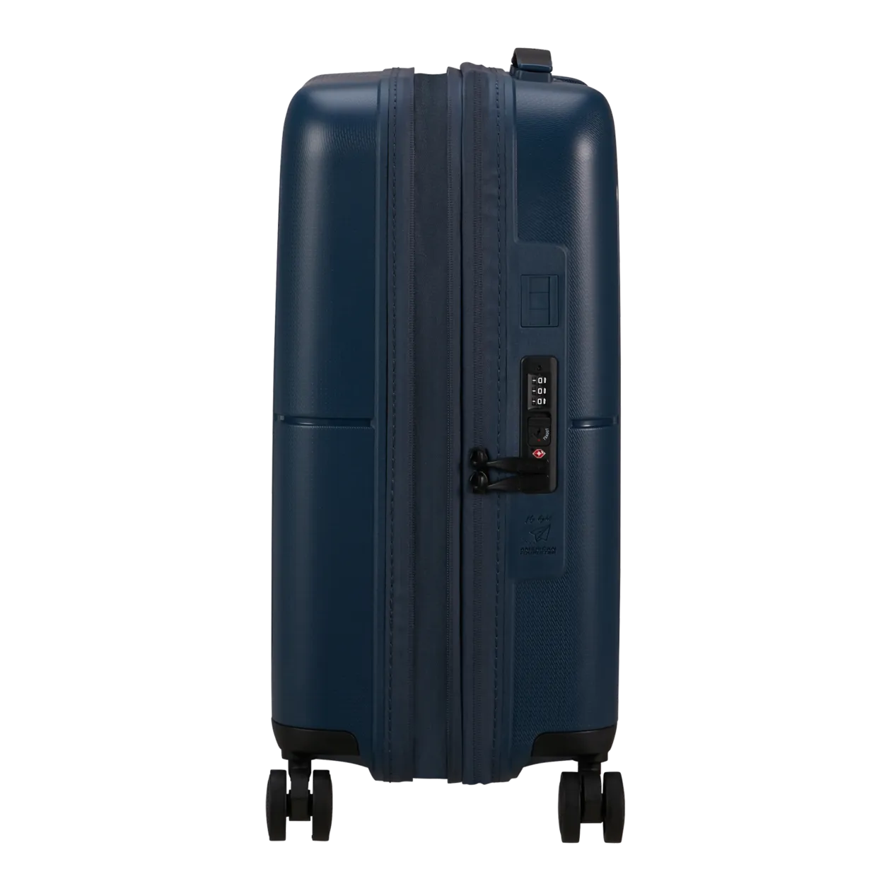 American Tourister DashPop Spinner 55/20 TSA Trolley da cabina (espandibile), Midnight Blue