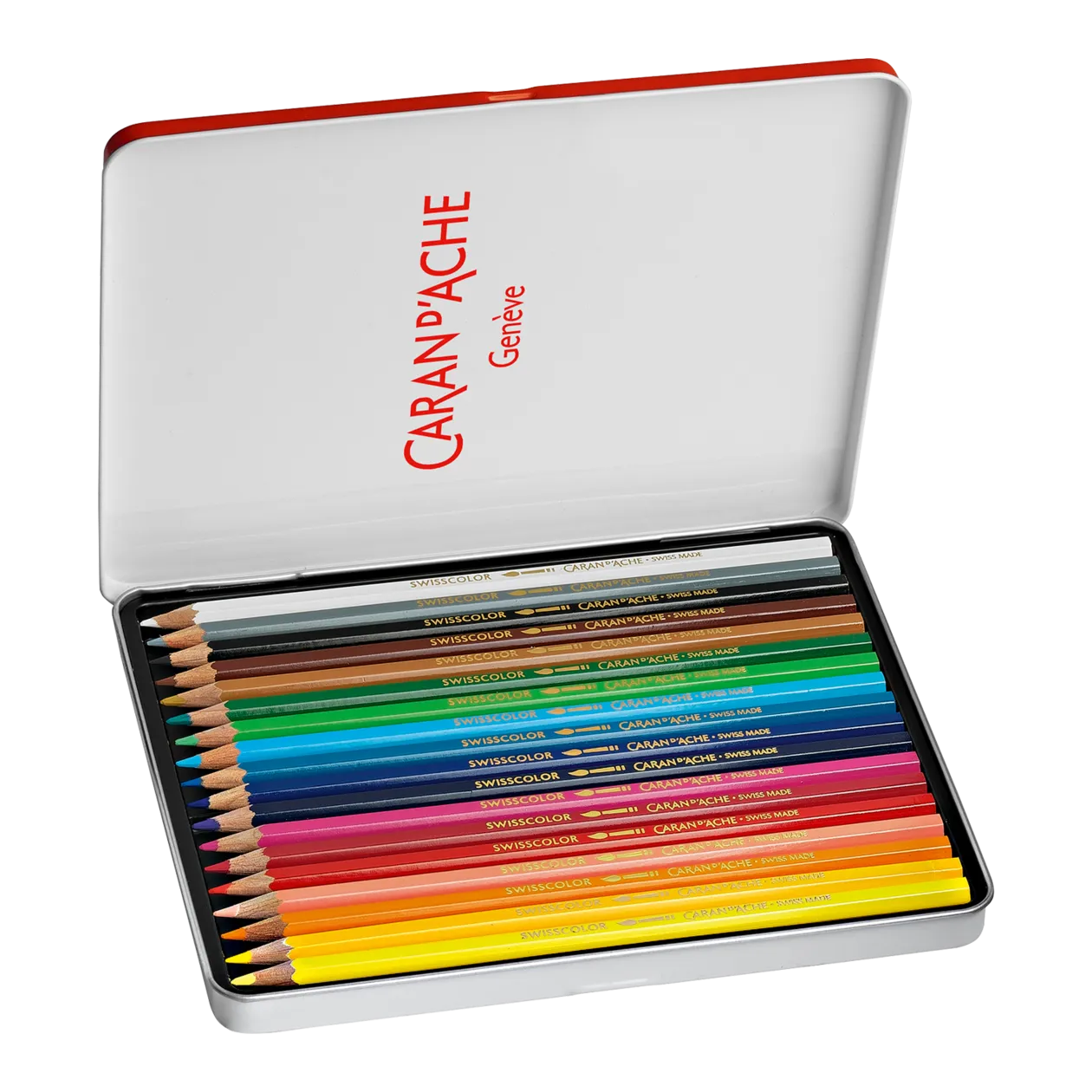 Caran d'Ache SWISSCOLOR® Buntstifte-Set, 18-tlg.