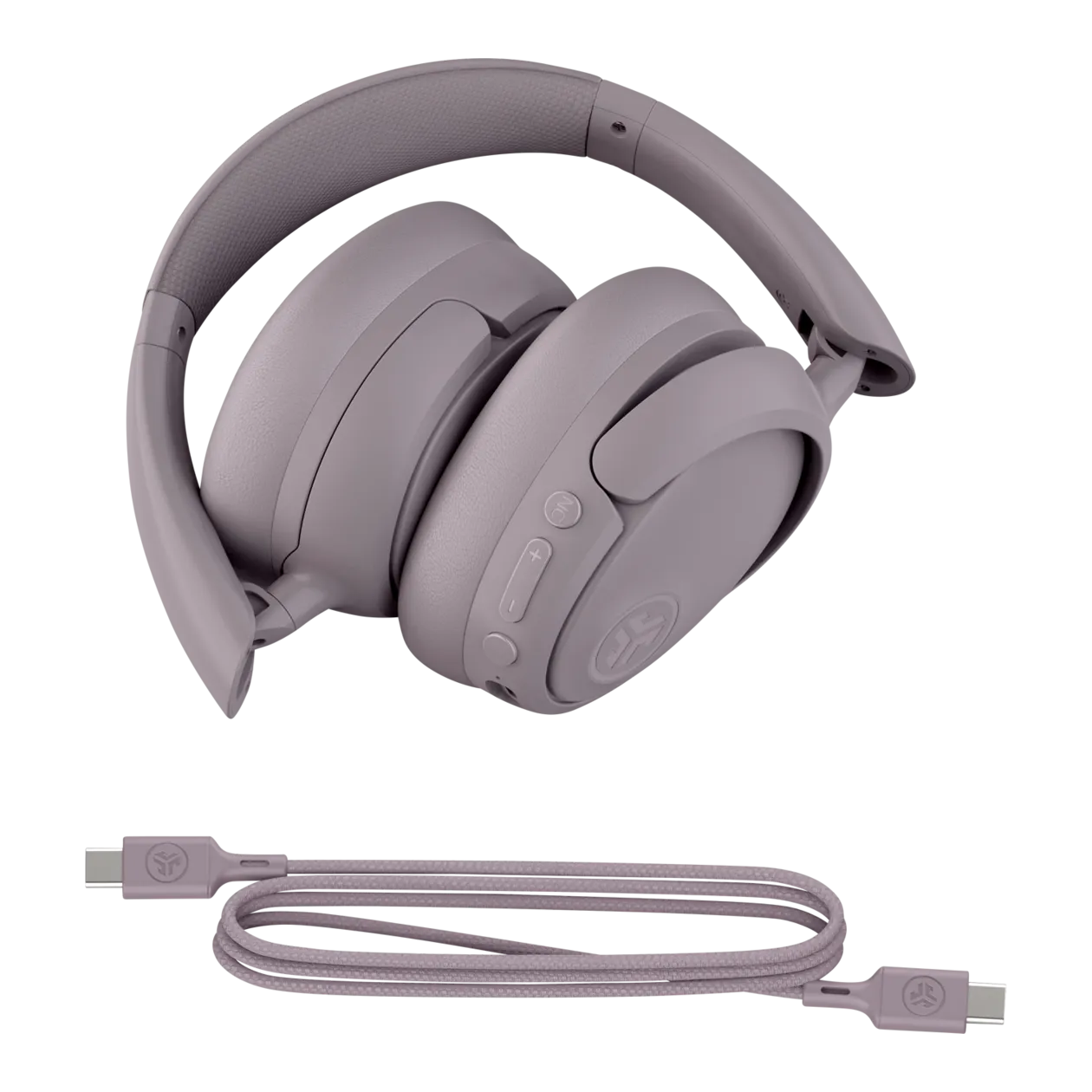 JLab JBuds LUX ANC Over Ear casque audio, mauve