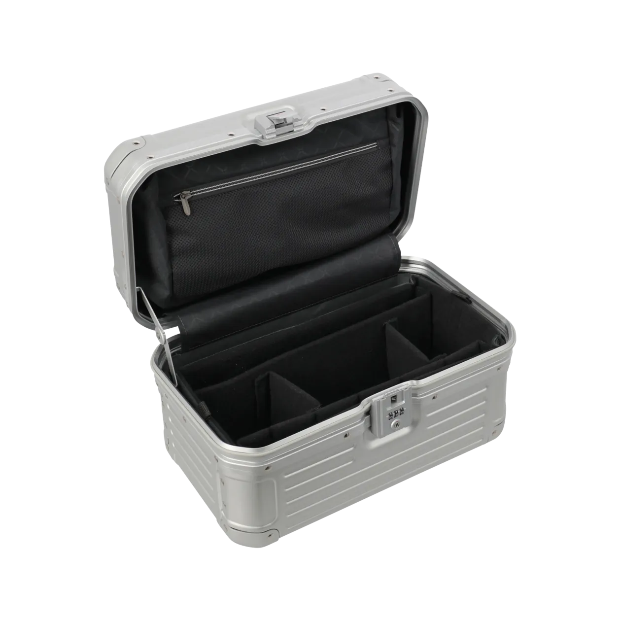 travelite Next 2.0 Beauty Case, Silver-Coloured