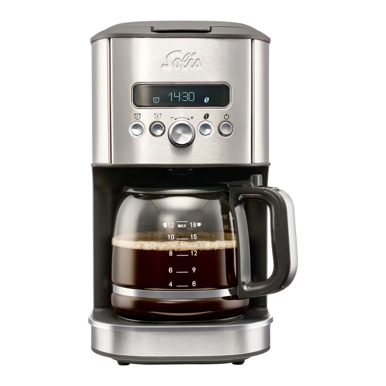 SOLIS Aroma Brewer Coffee Machine, Stainless Steel