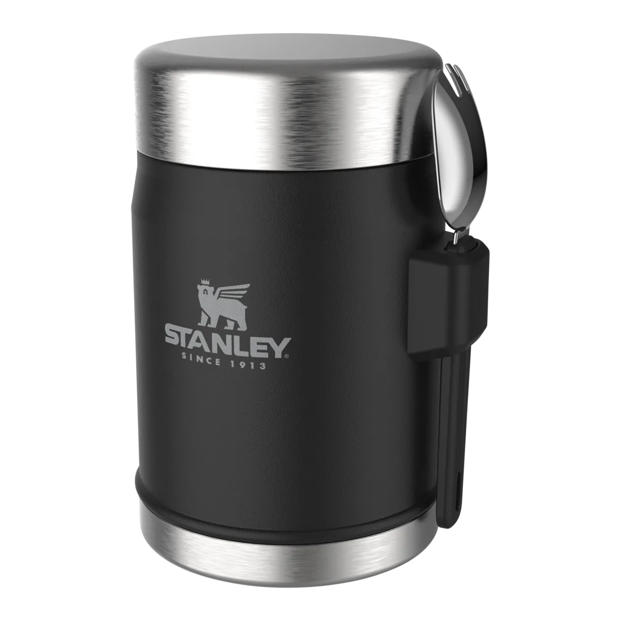 Stanley Legendary Food Jar + Spork, 410 ml, Matte Black