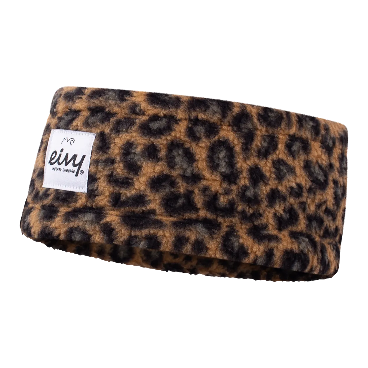 Eivy Throwback Sherpa Headband, Leopard