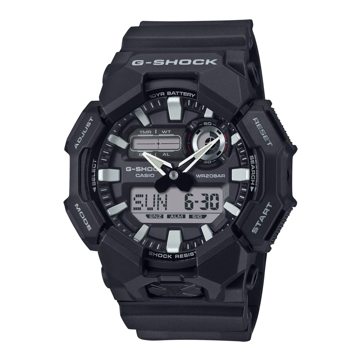 CASIO G-SHOCK GA-010-1AER Orologio da uomo, nero