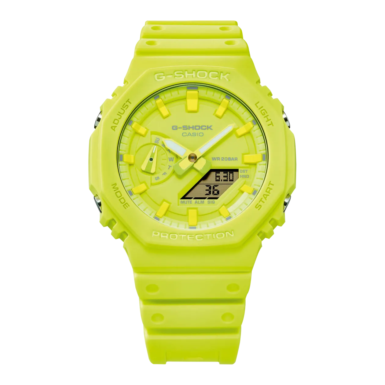 CASIO G-SHOCK GA-2100-9A9ER Orologio da polso, giallo