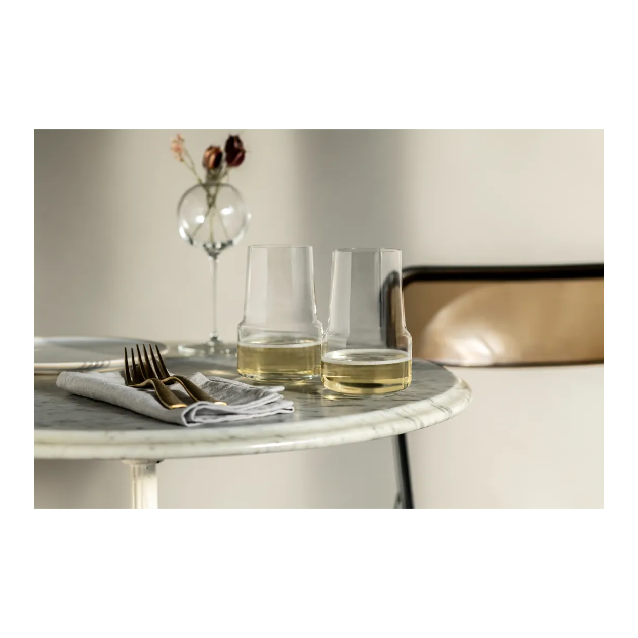 ZWIESEL GLAS Level Tumbler da vino spumante, set da 2