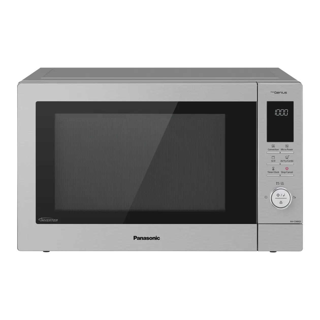 Panasonic NN-CD88QSEPG 4-in-1-Kombi-Mikrowelle, 34 l, Edelstahl