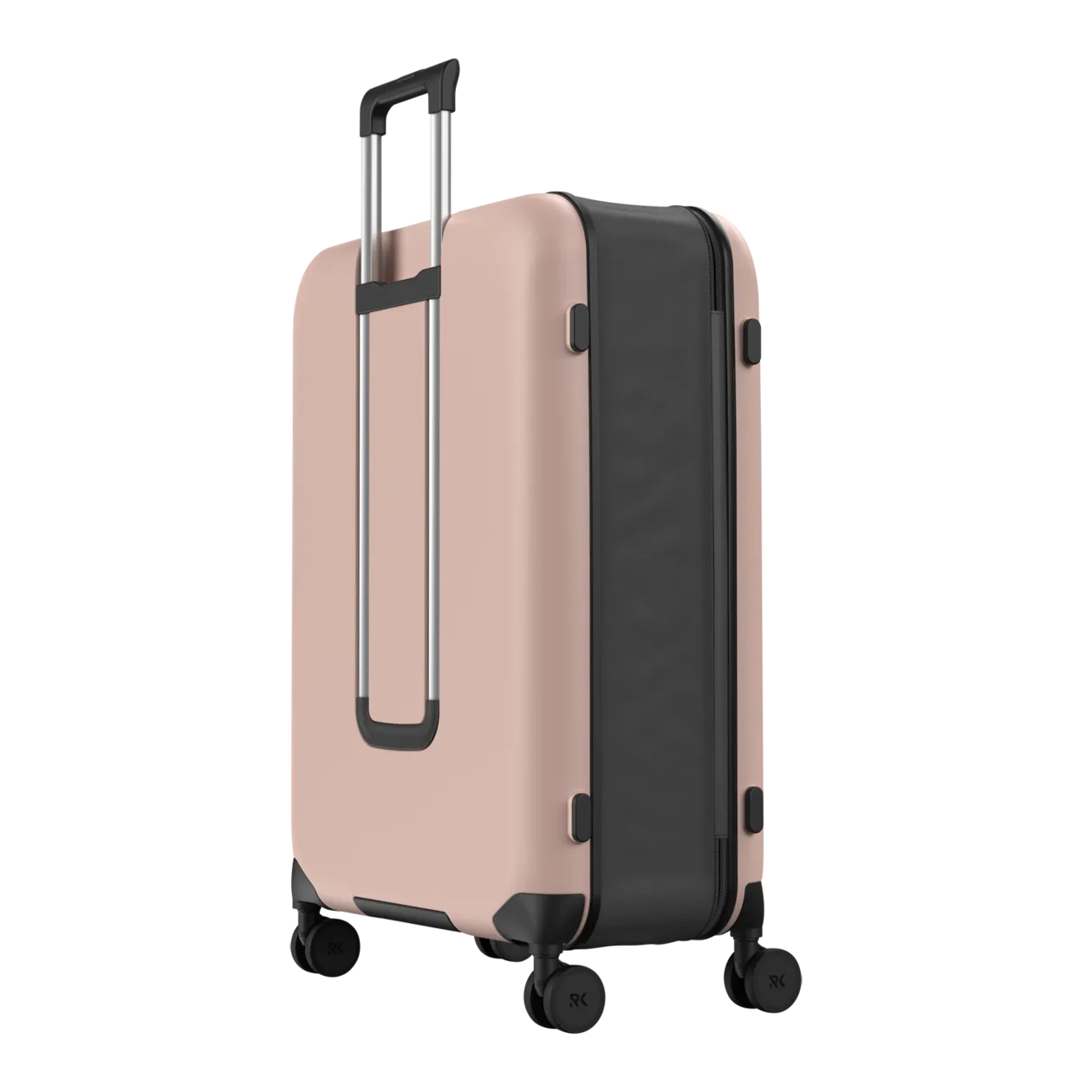 Rollink VEGA360 Valise à roulettes L (pliable), Rose Smoke