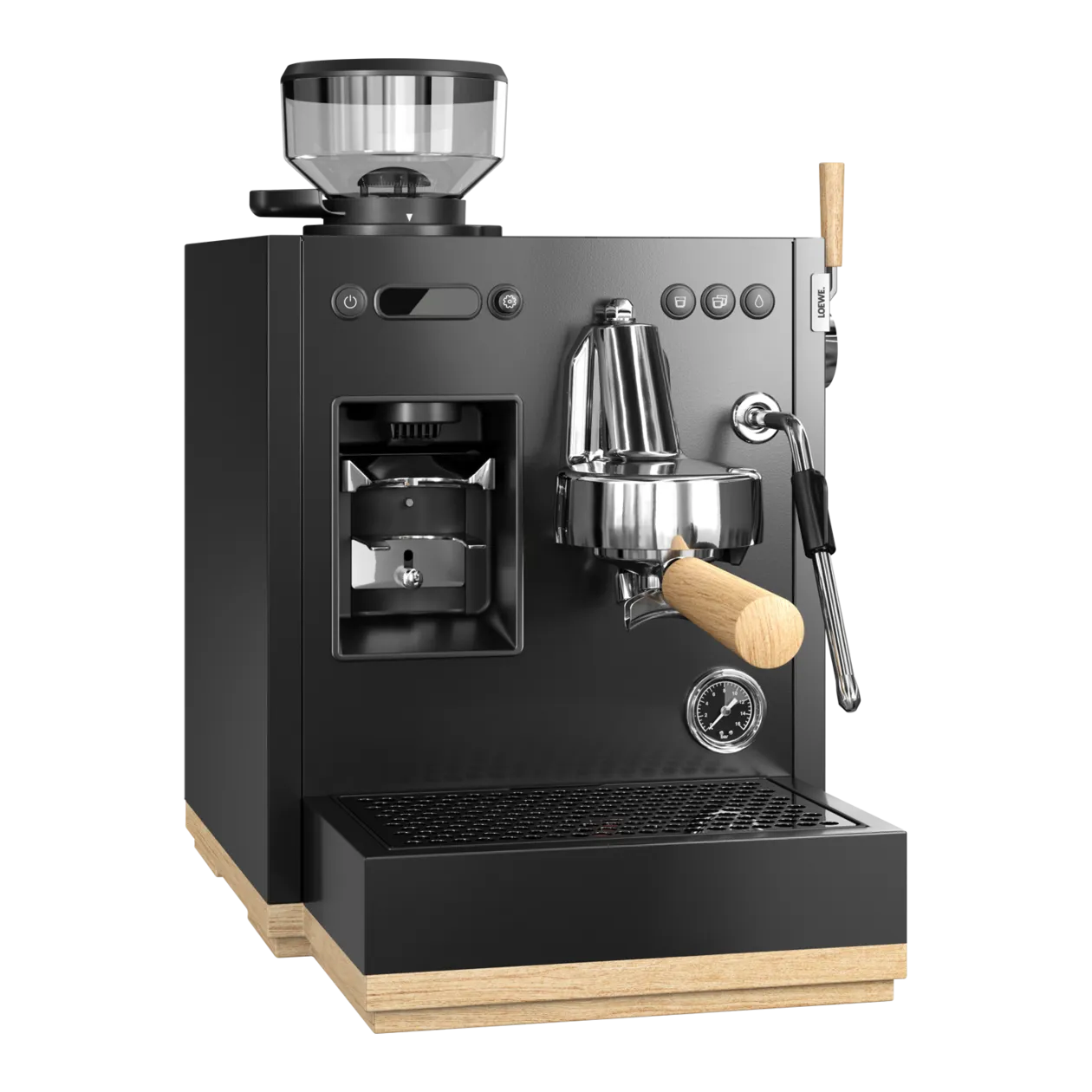 Loewe aura.pure Espresso Machine, Basalt Grey