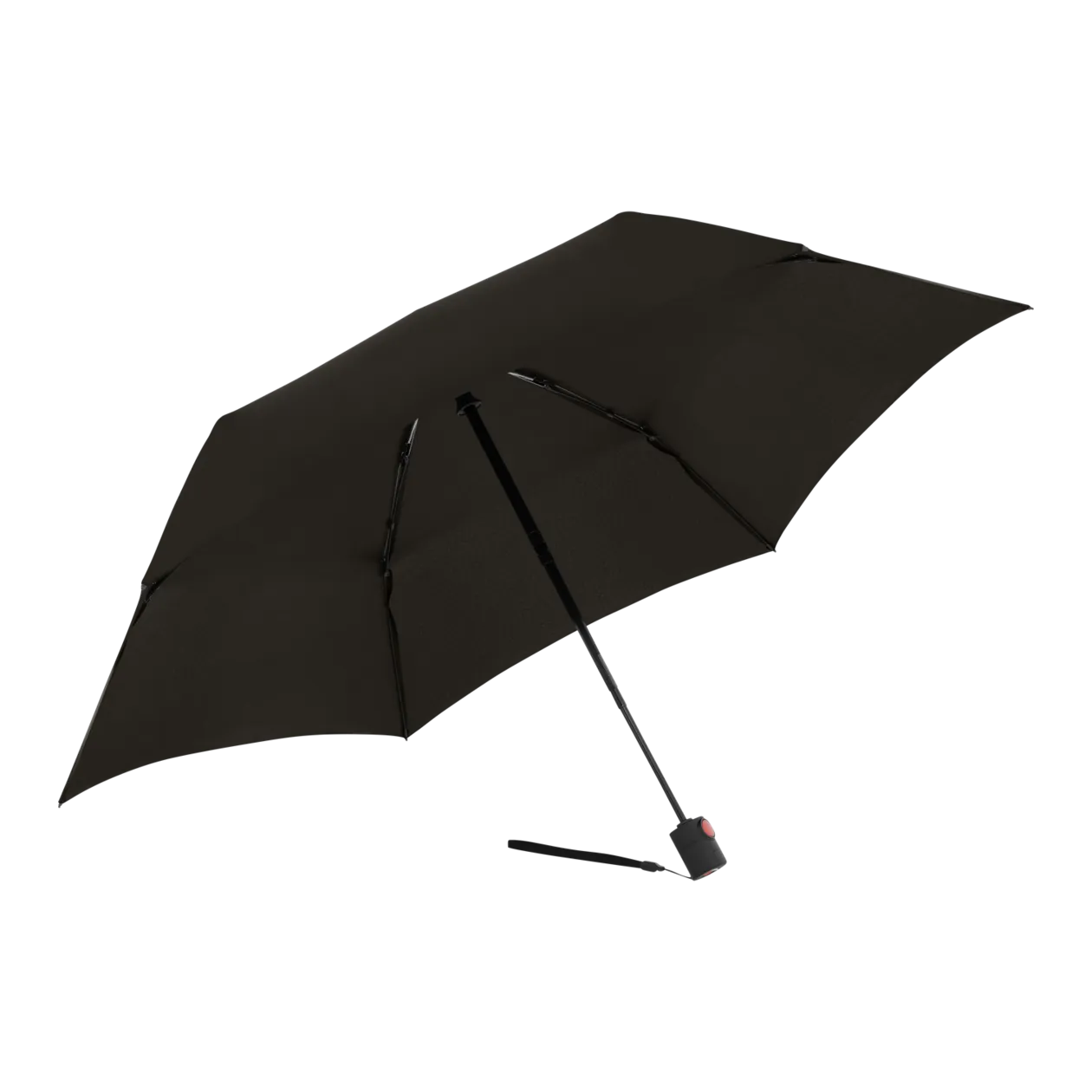 Knirps SWISS Edition Duomatic Pocket Umbrella, Black