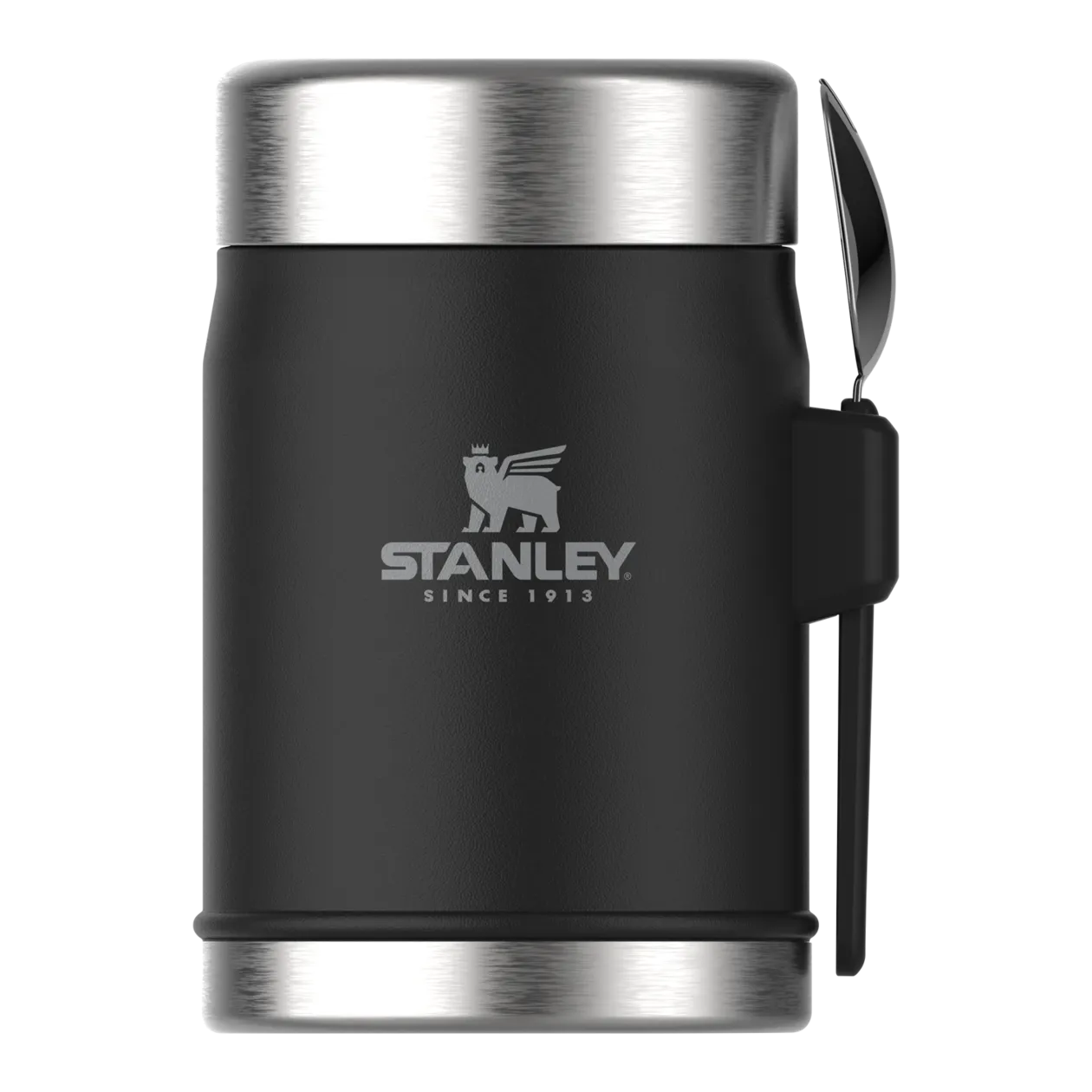 Stanley Legendary Food Jar + Spork, 410 ml, Matte Black