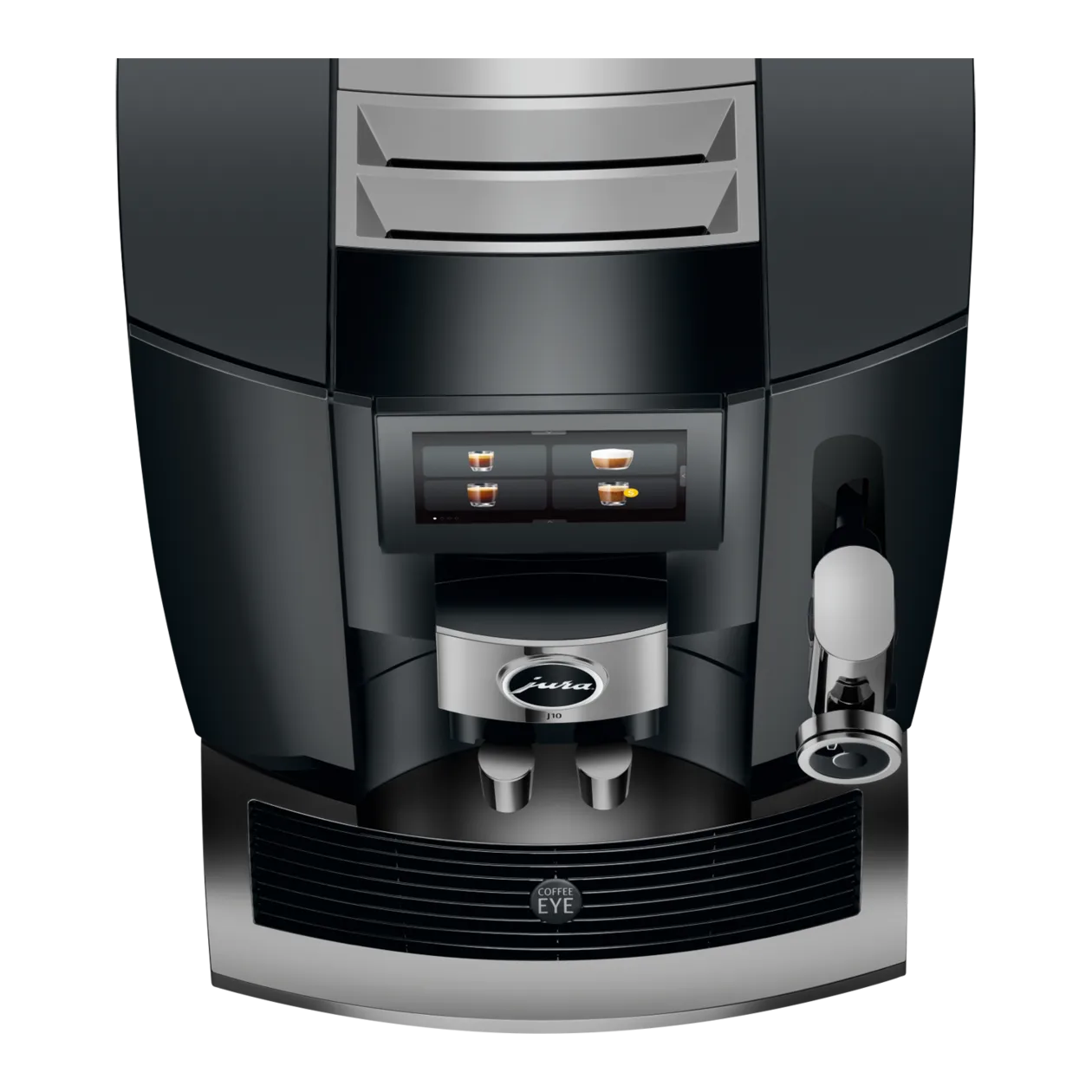 JURA J10 (EA) Kaffeevollautomat, Piano Black