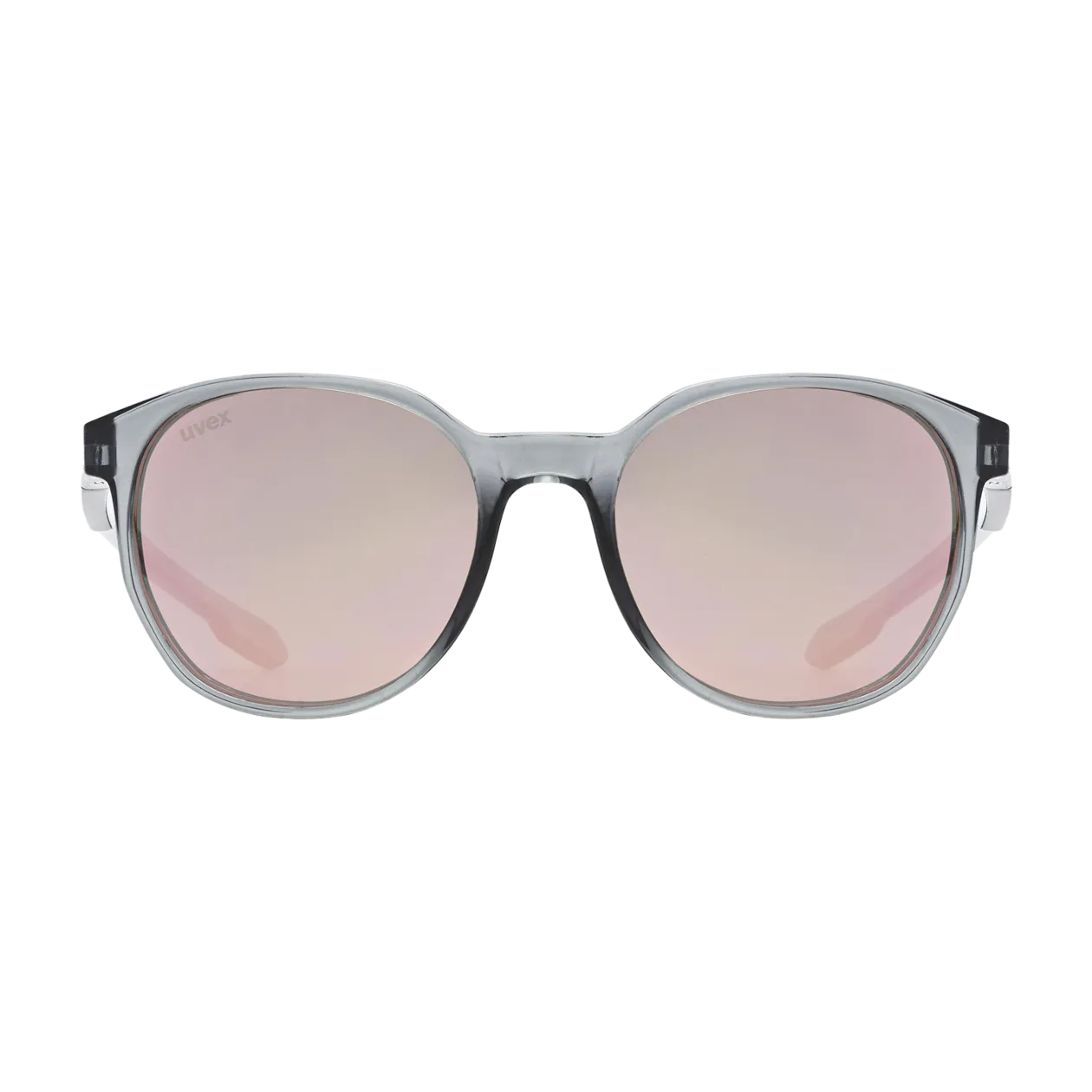 uvex LGL 54 Sonnenbrille, Smoke / Mirror Pink