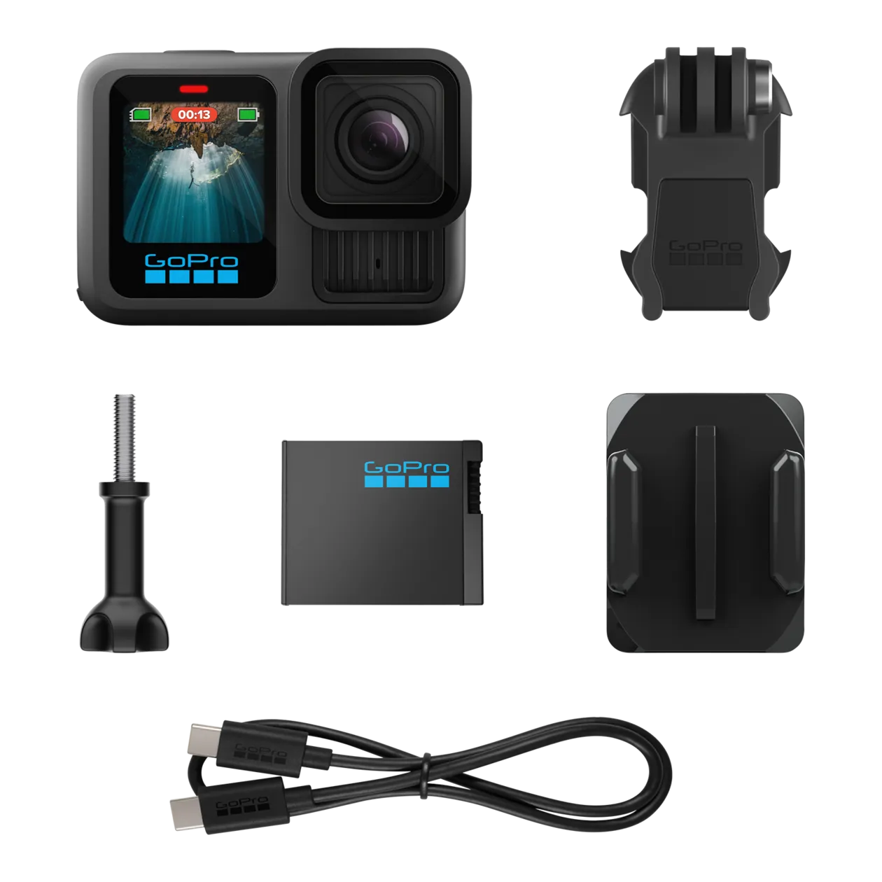 GoPro HERO13 Black Action Camera, Black