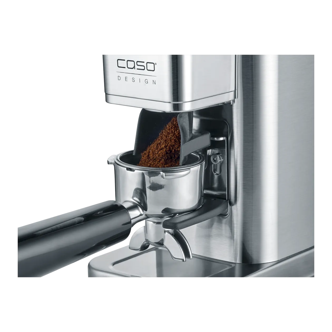 CASO Design BaristaChef Inox Coffee Grinder, Stainless Steel