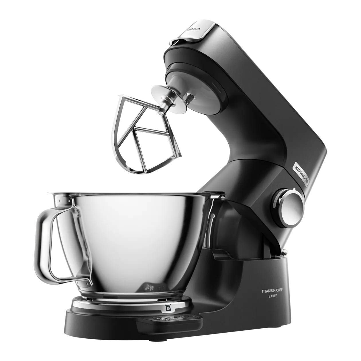 Kenwood Titanium Chef Baker KVC85.004BK Küchenmaschine, Schwarz