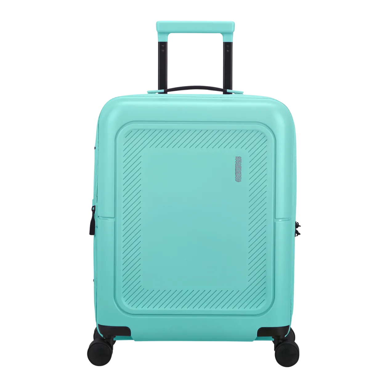 American Tourister DashPop Spinner 55/20 TSA Trolley da cabina (espandibile), Aqua Sky