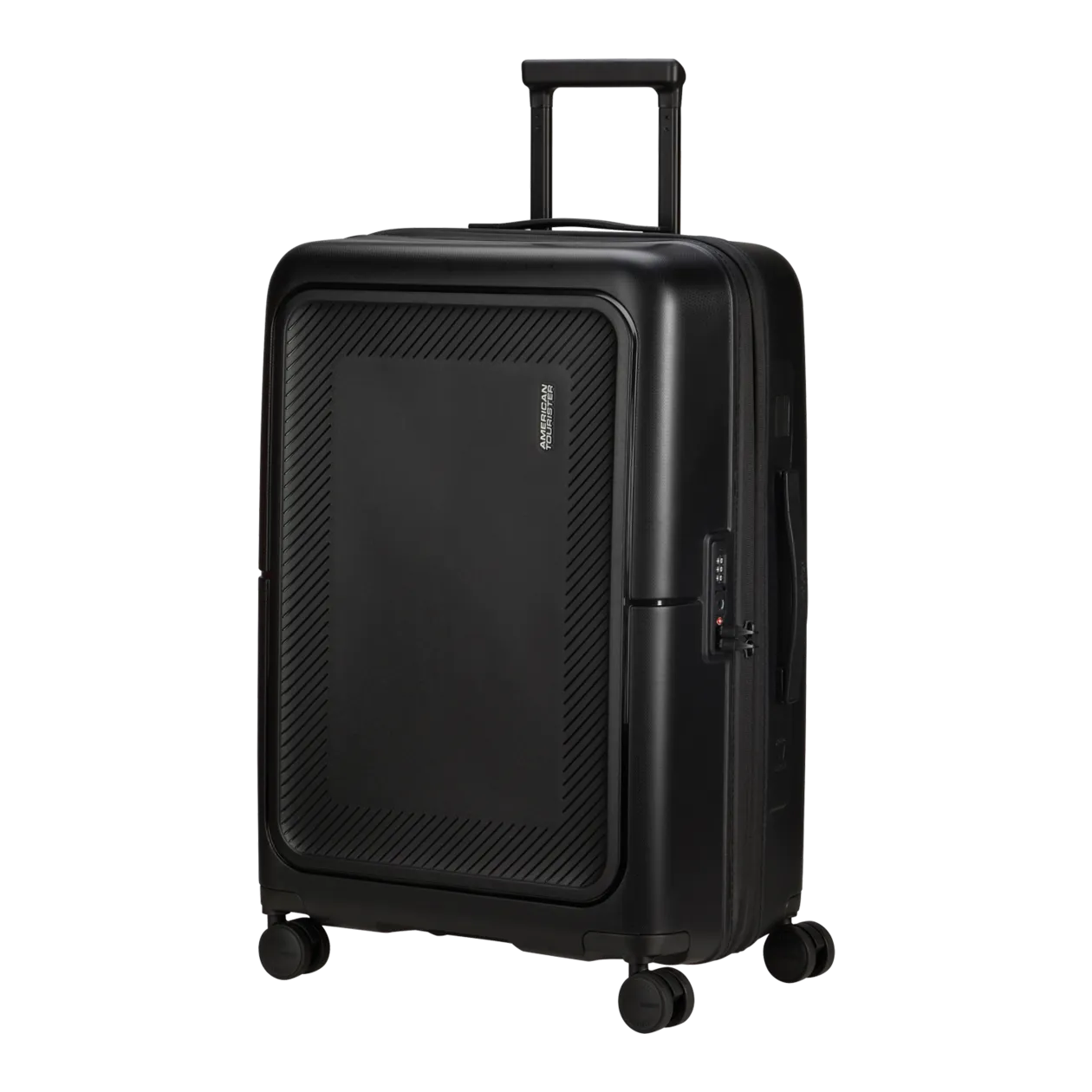 American Tourister DashPop Spinner 67/24 TSA Trolley M (erweiterbar), True Black