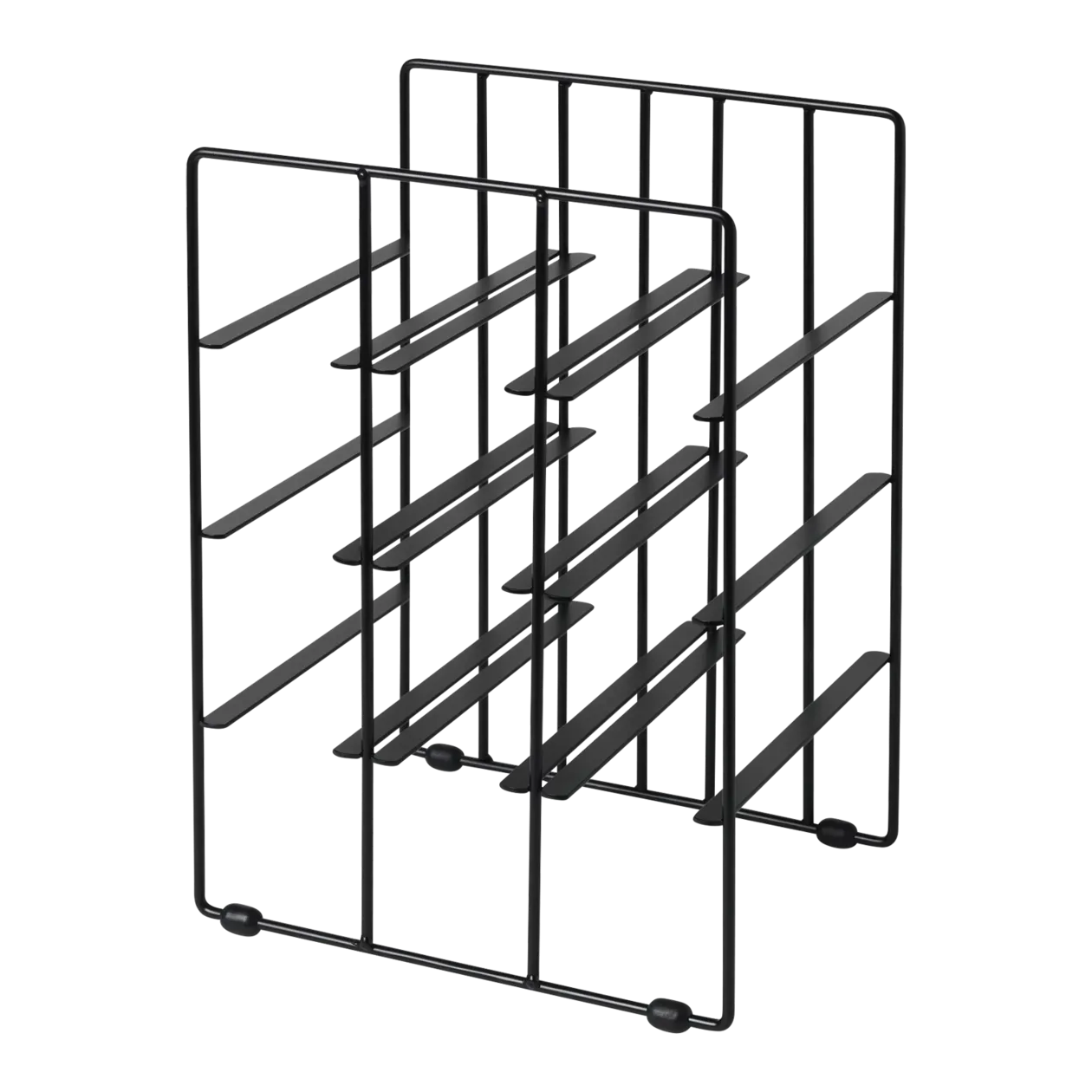 blomus PILARE Wine Rack, Black