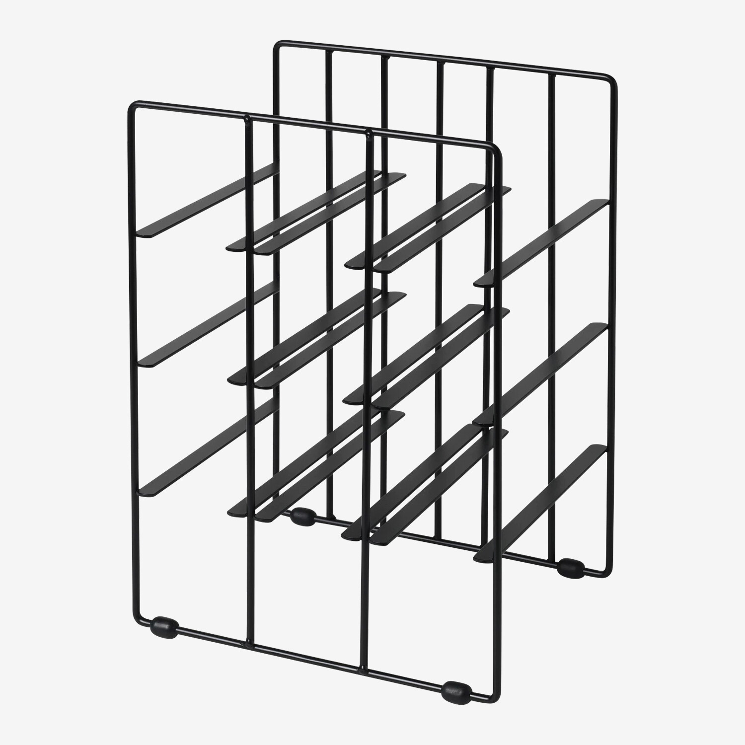 blomus PILARE Wine Rack Black Worldshop