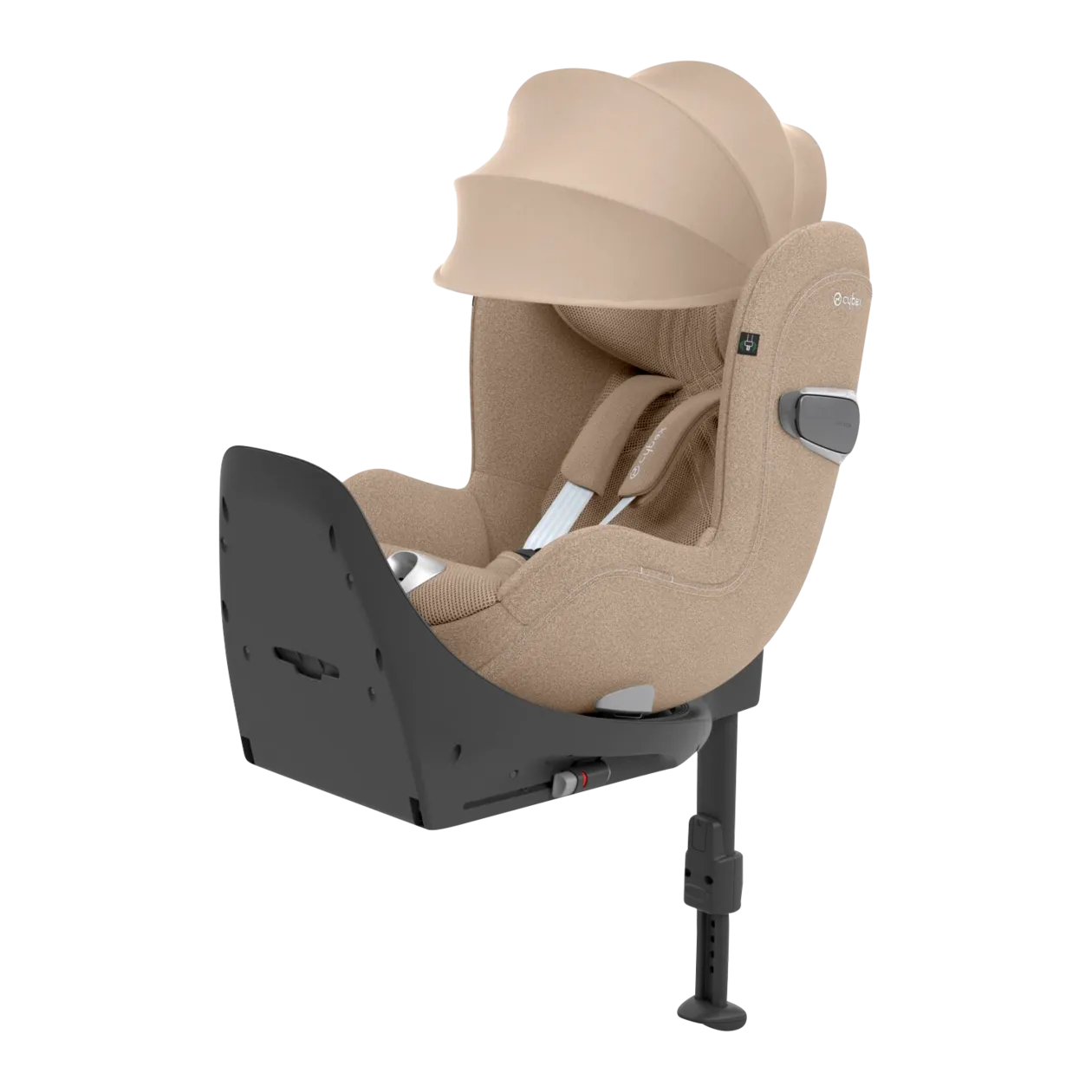 CYBEX Sirona T i-Size Plus Child Car Seat, Cozy Beige / Beige