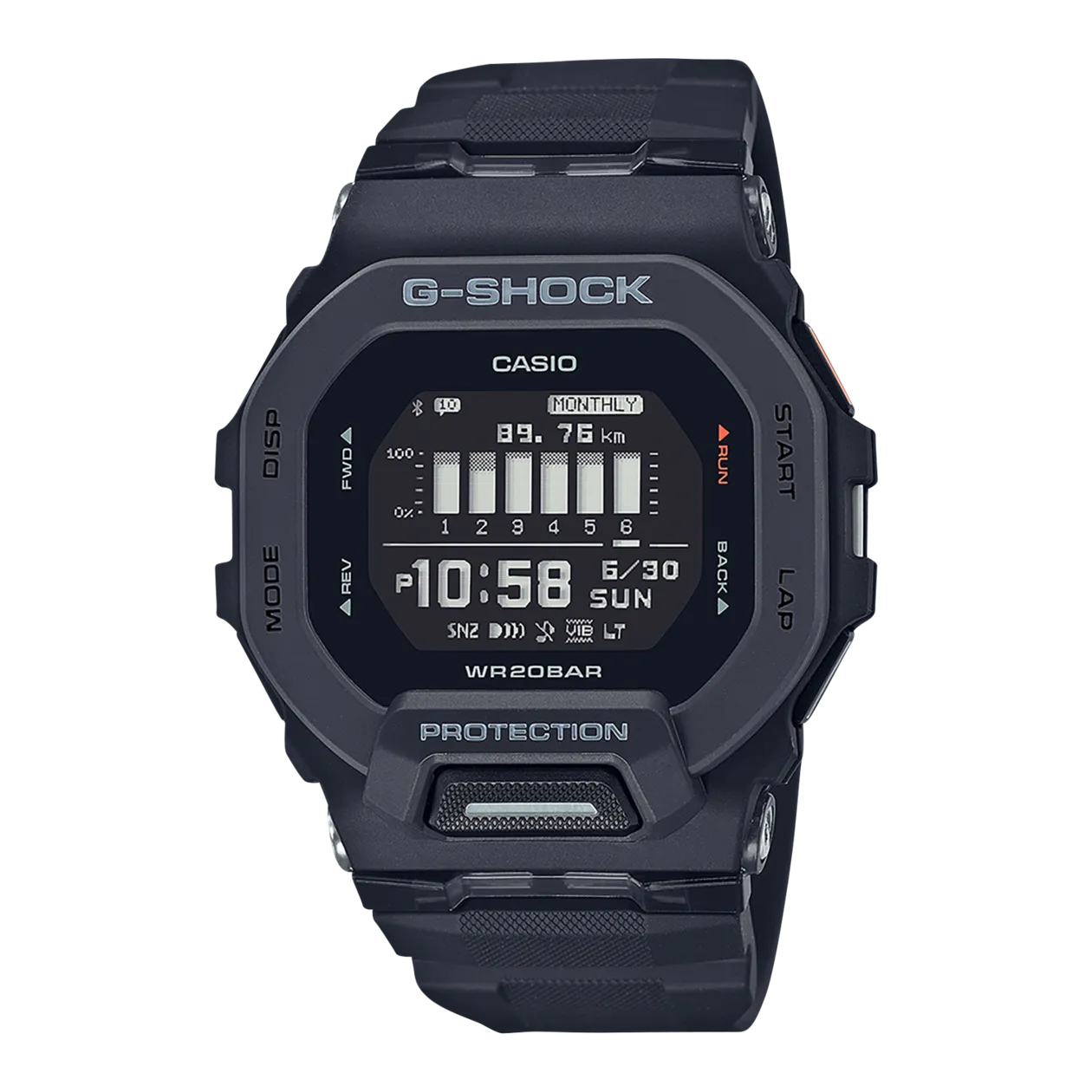 CASIO G-SHOCK GBD-200-1ER Orologio da polso, nero