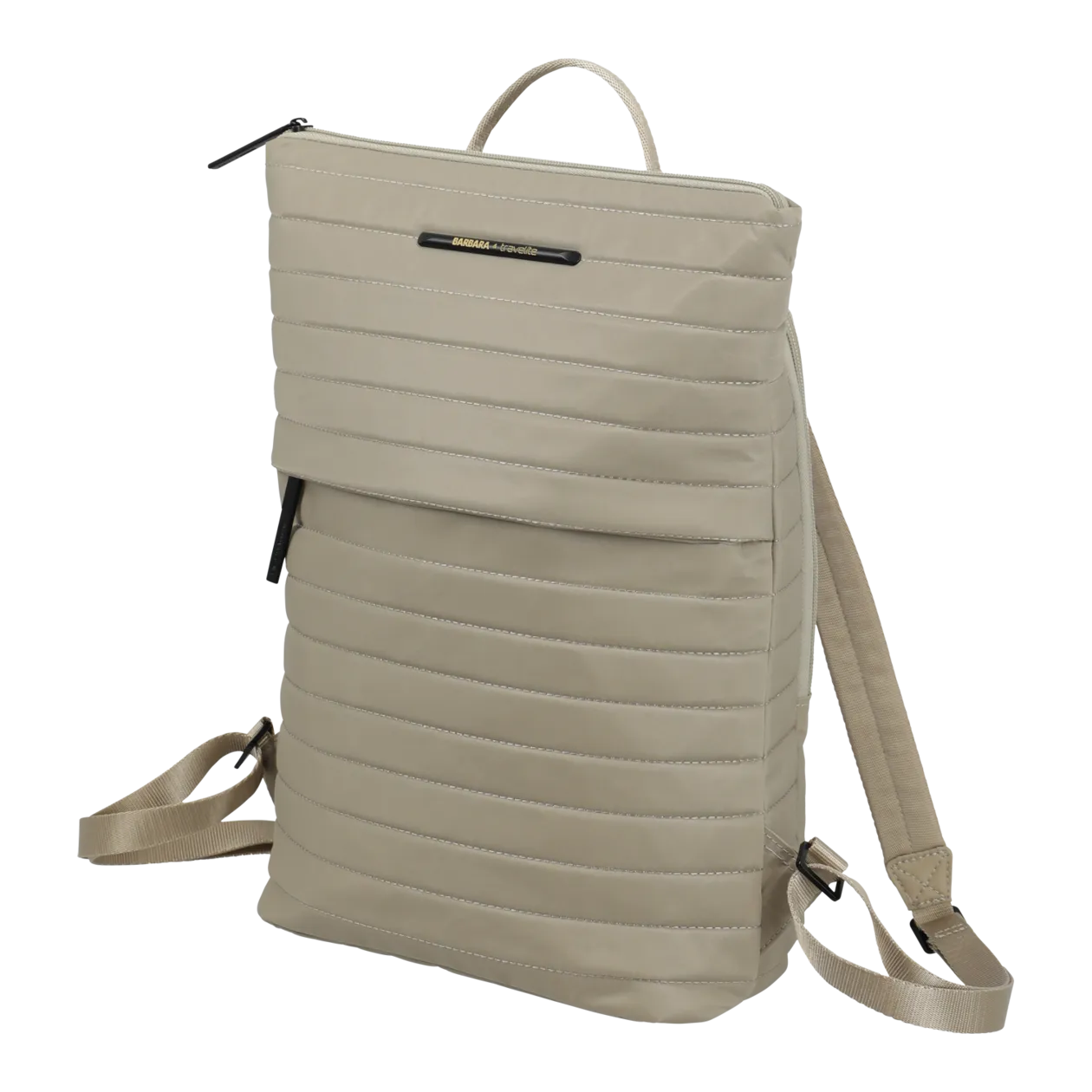 BARBARA & travelite Stepp Rucksack, Satin Nude