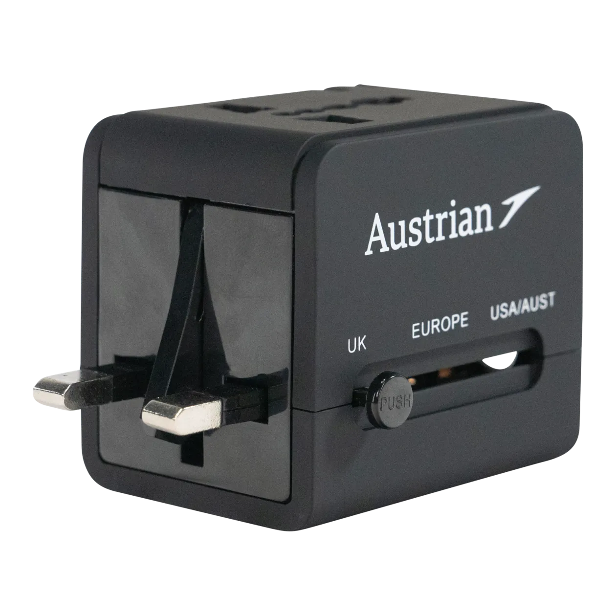 Austrian Universal Travel Adapter Weltreisestecker, Weiß